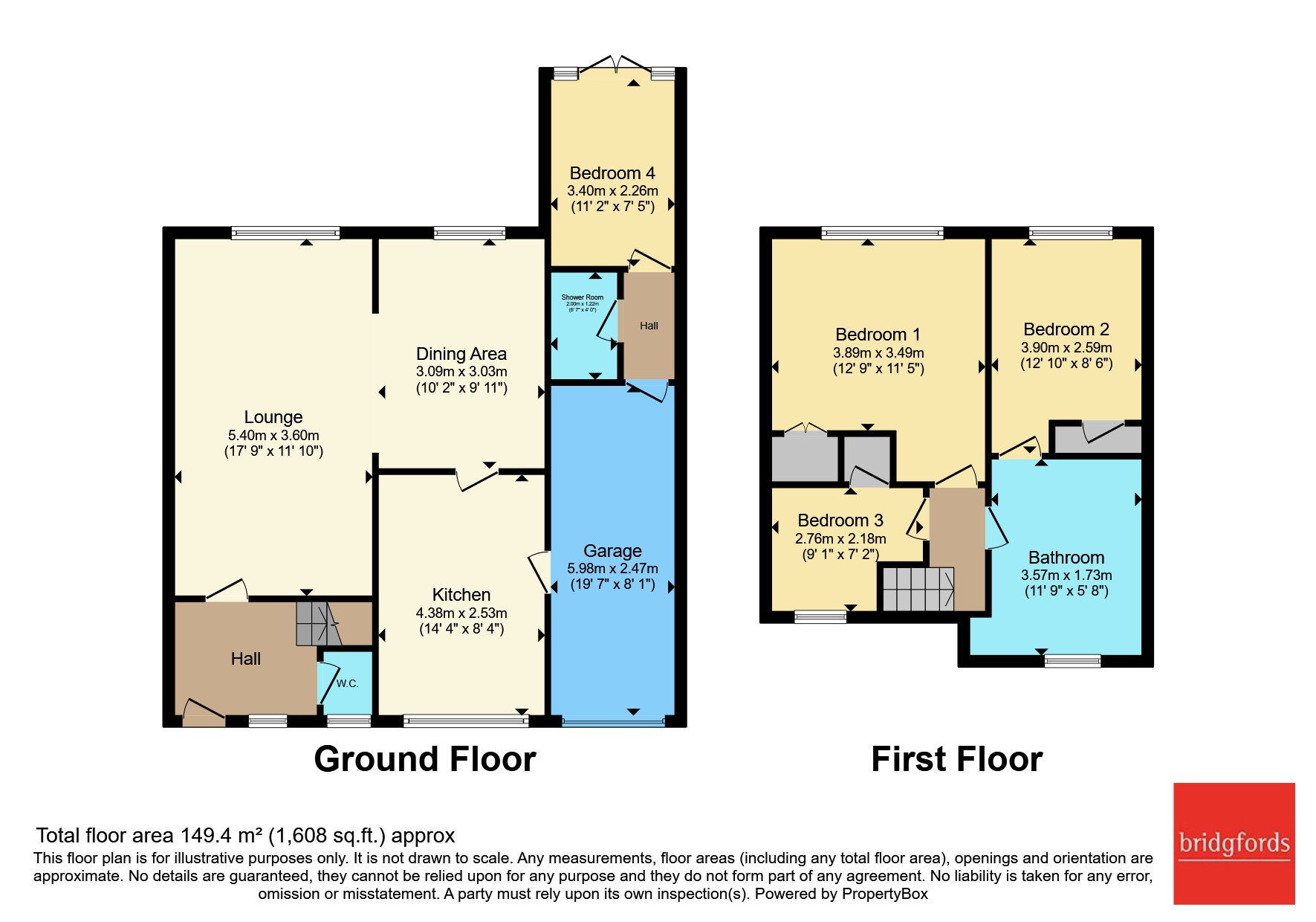 32, Brookside Avenue, Greater Manchester floorplan
