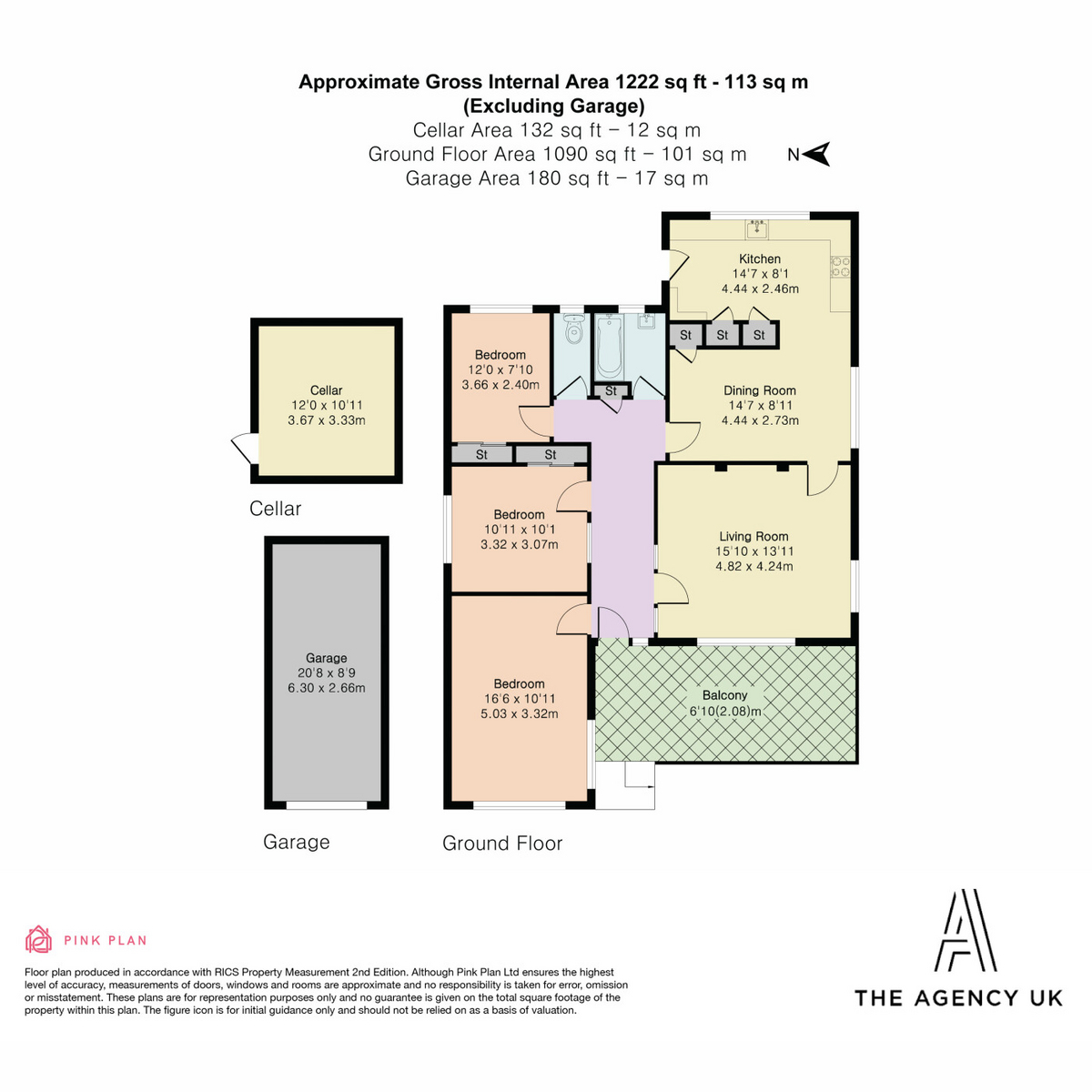 15, Bronescombe Avenue, Teignmouth floorplan