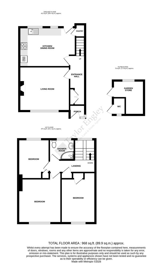 Henfield Road, Eastbourne floorplan
