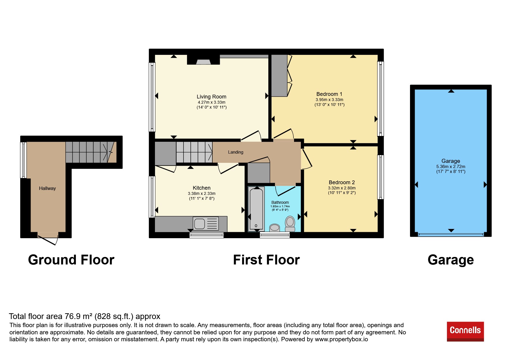 55, Copsleigh Close, Redhill floorplan