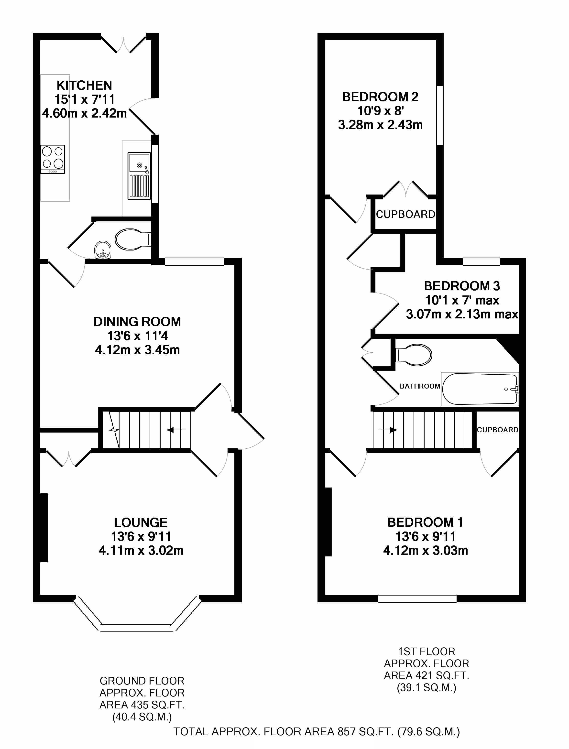 3 Bedrooms Semi-detached house for sale in Barrack Road, Guildford GU2