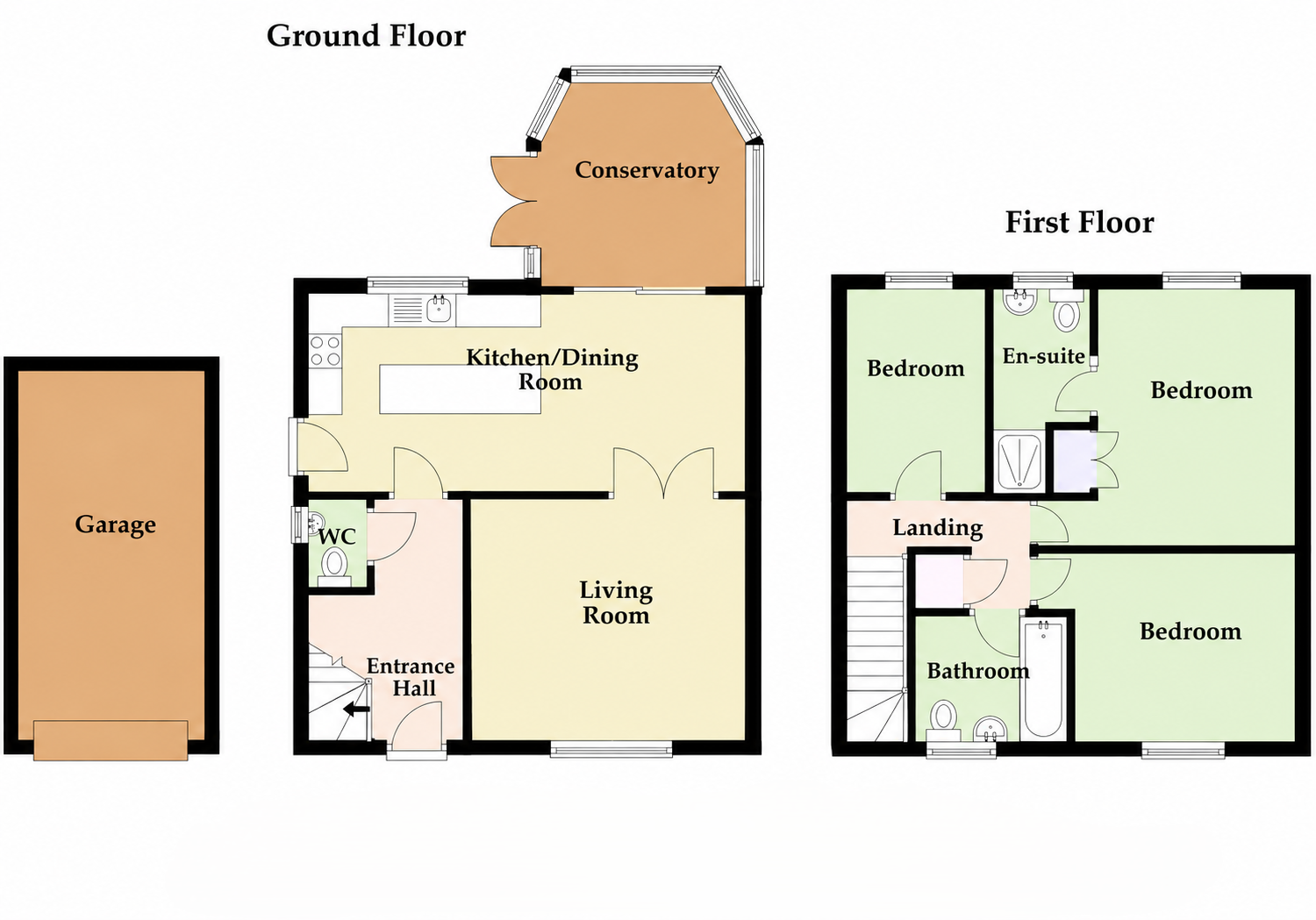 38, Cormorant Way, Great Yarmouth floorplan