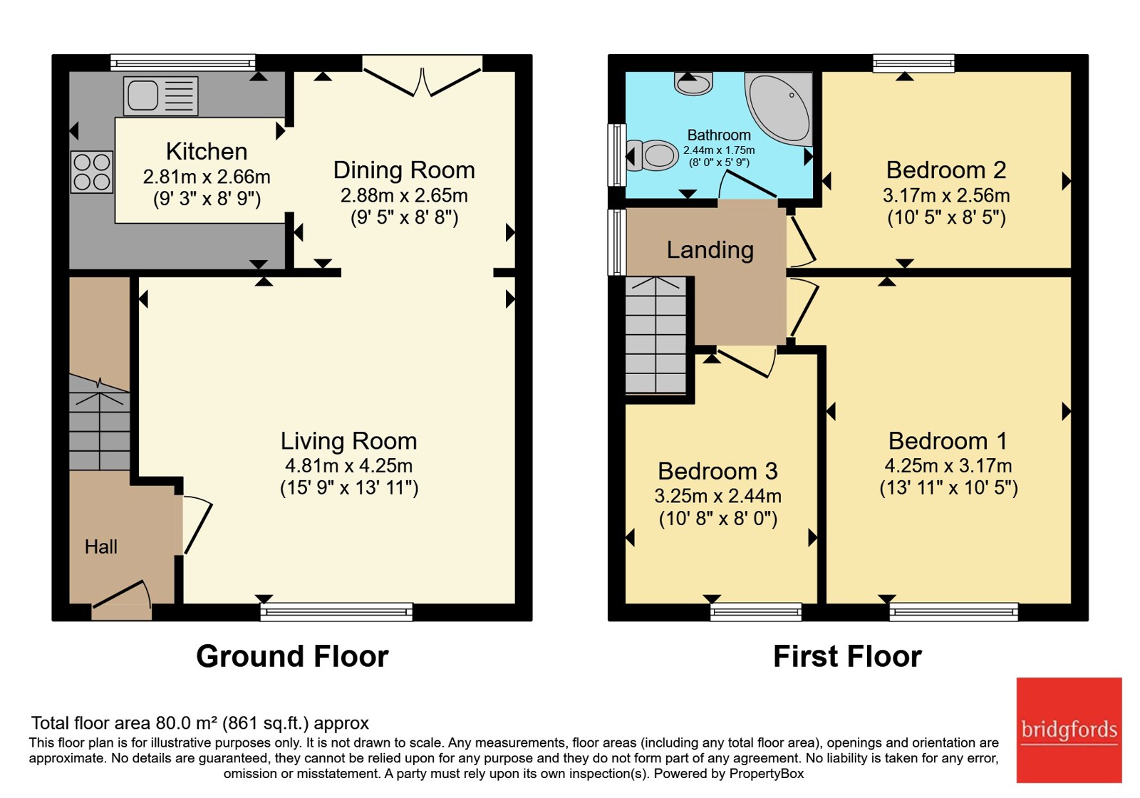 119, Regent Street, Lancashire floorplan