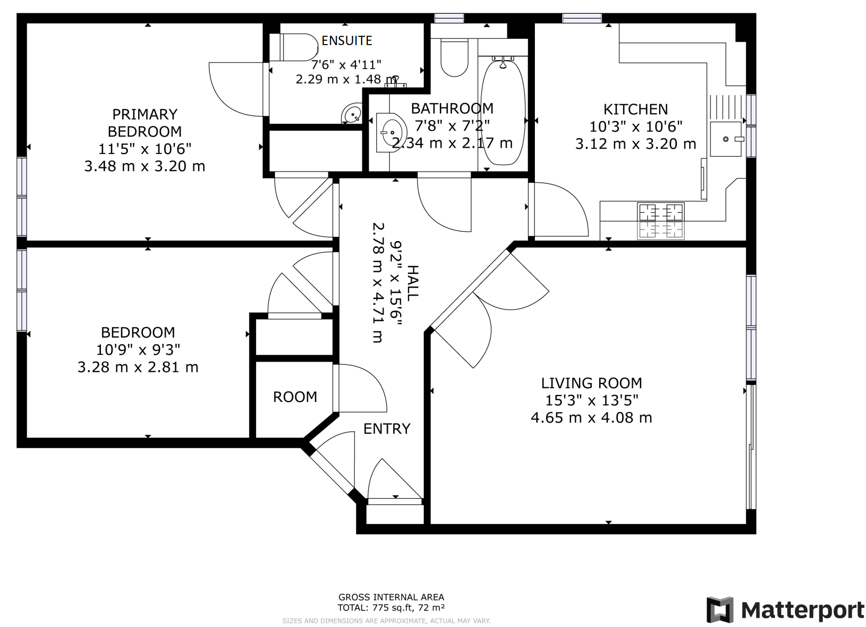 Waterside, Busby, East Renfrewshire G76, 2 bedroom flat for sale