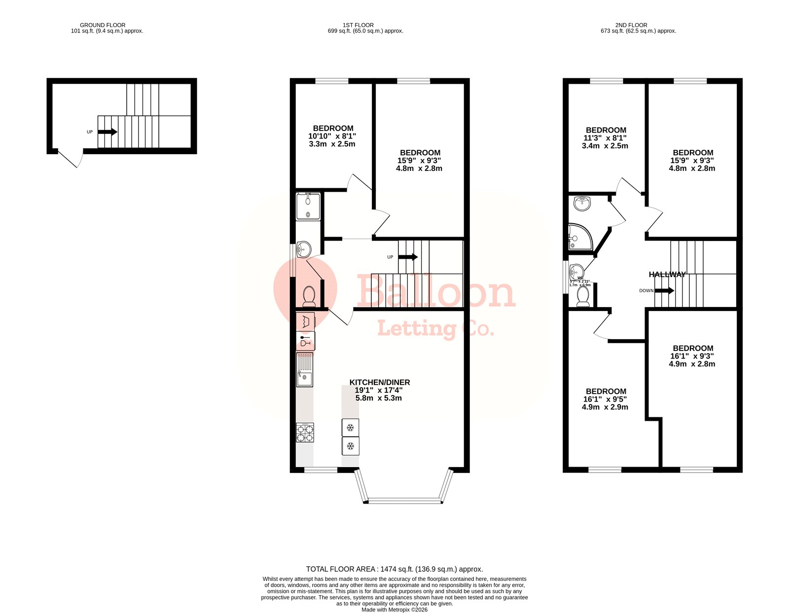 West Park, Bristol floorplan