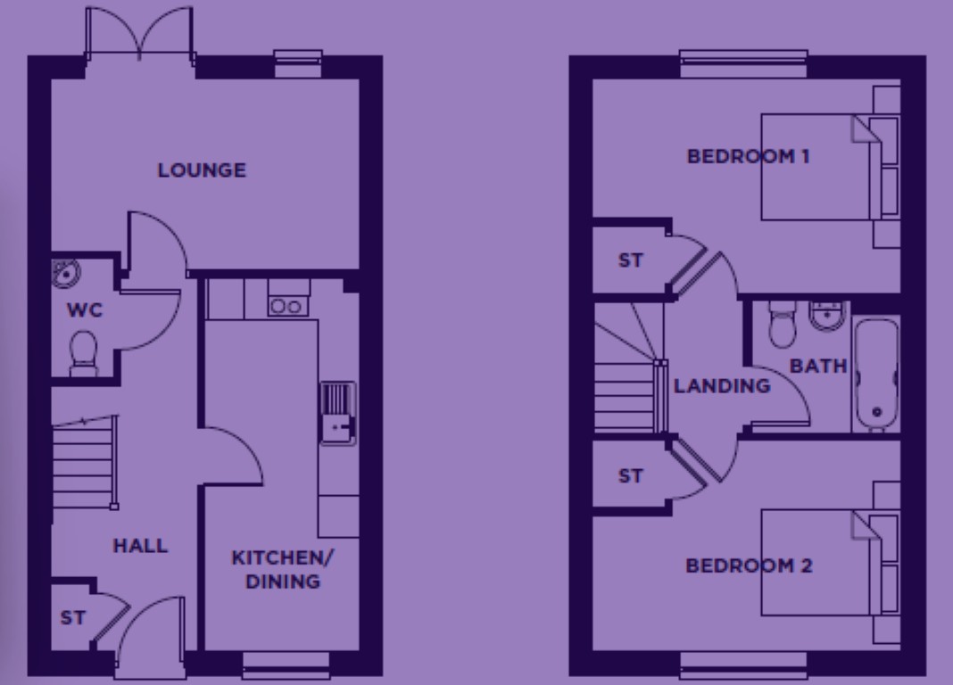 Plot 80, Sphinx Drive, 4, The Spires, Coventry floorplan