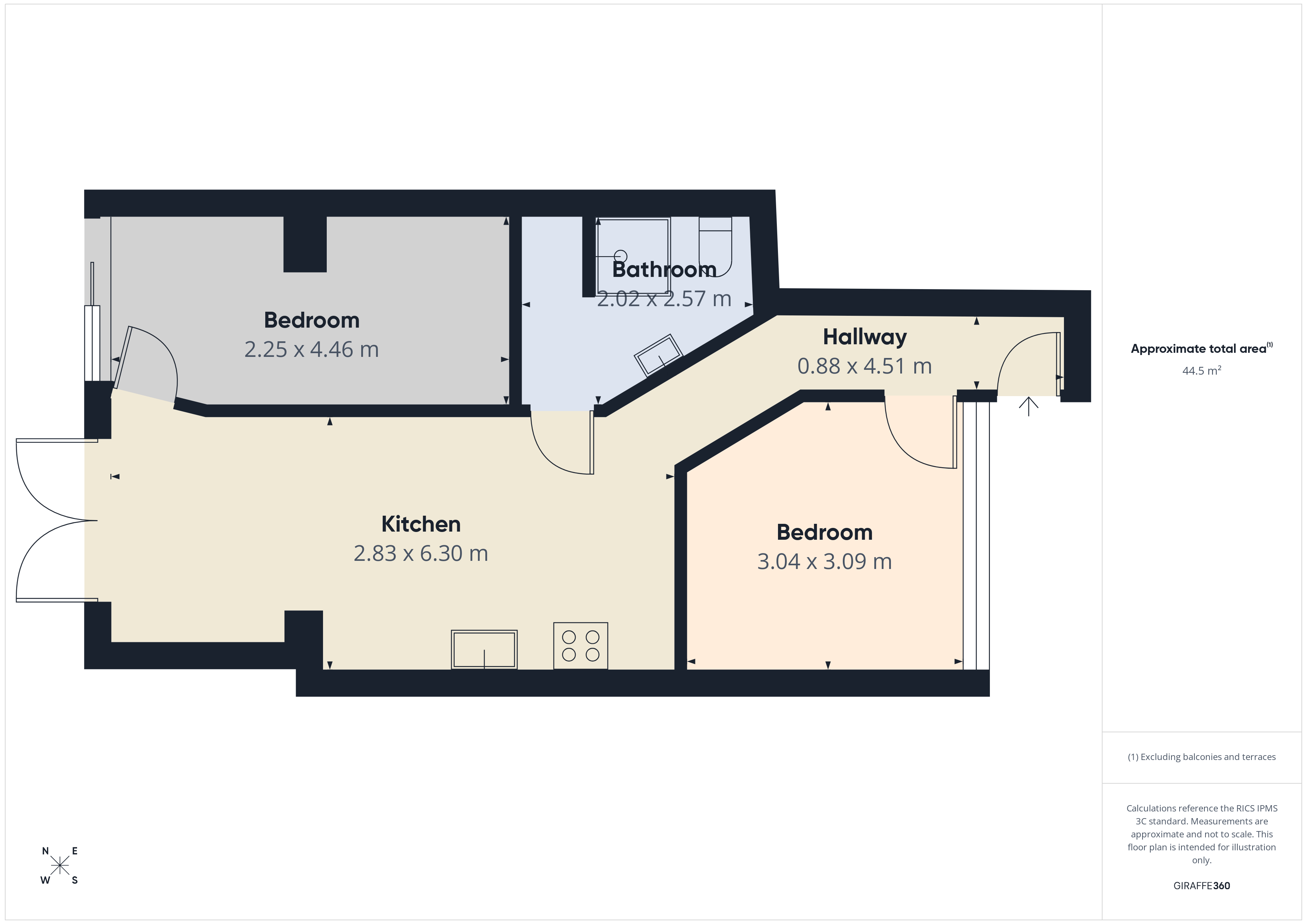 Flat 20, Hillview,, South Lodge Avenue, Mitcham floorplan