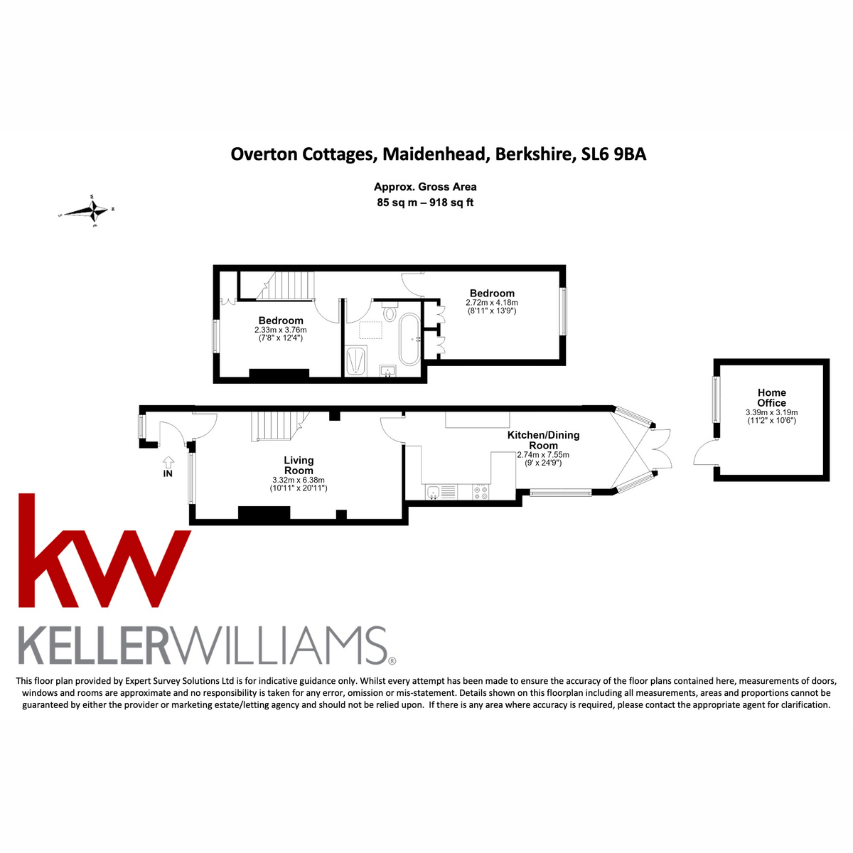 Overton Cottages, Cookham Dean floorplan