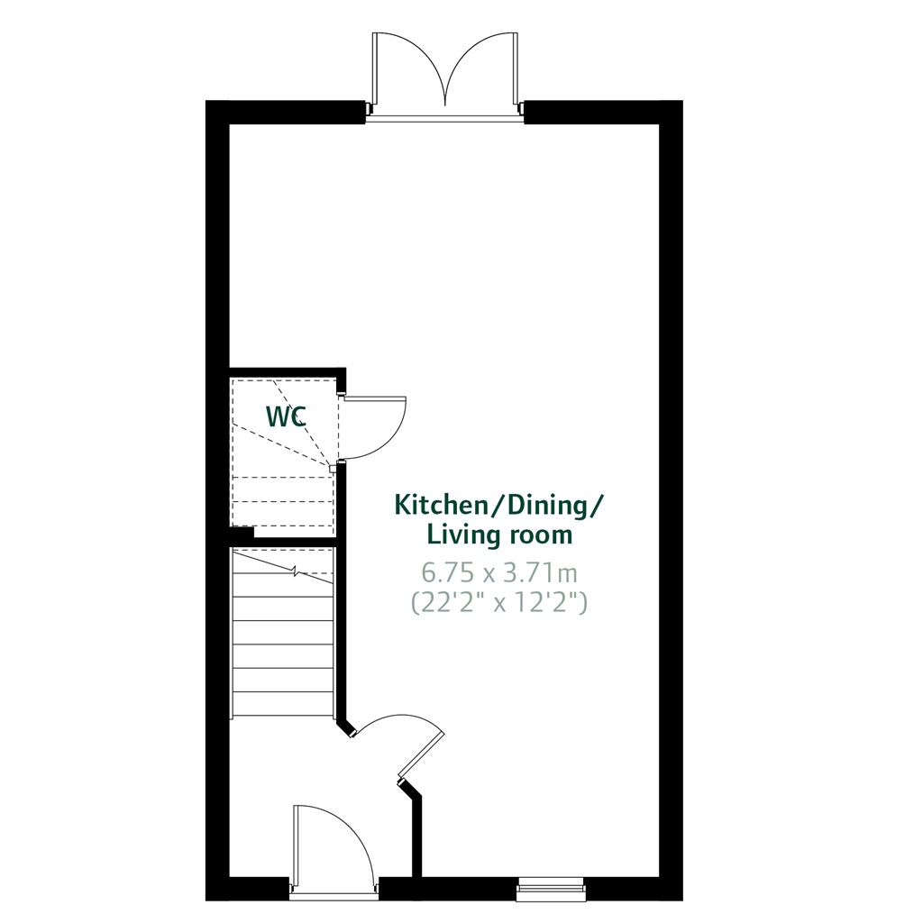 3 Bedrooms Terraced house for sale in 