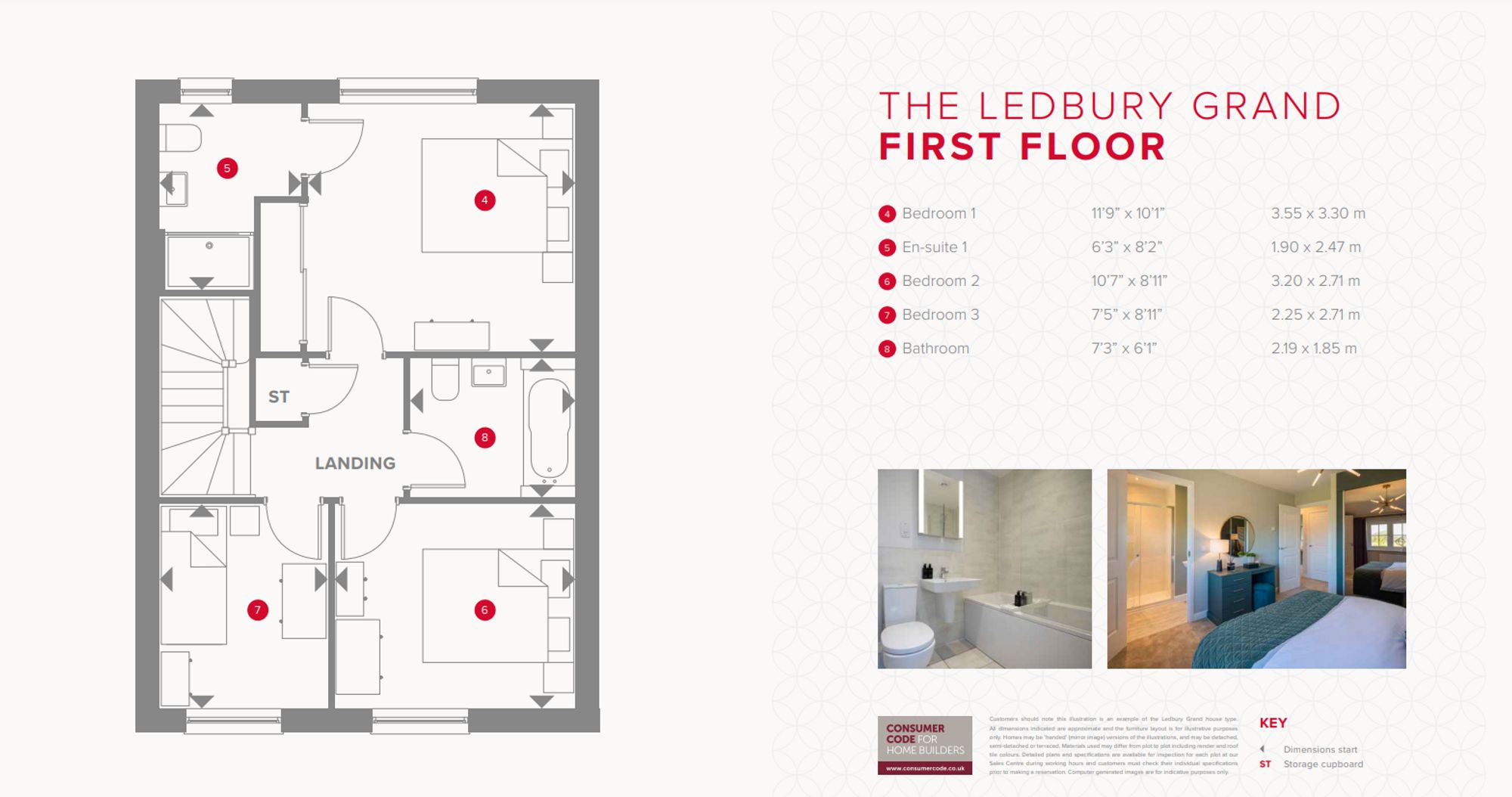 Plot 74, Ledbury Grand, The Lawns, Kennington OX14, 3 bedroom terraced