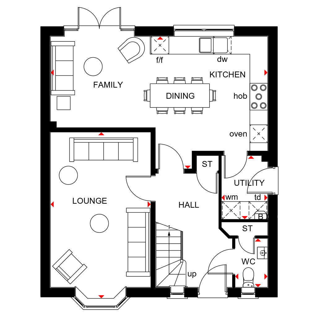 "Kirkdale" at Carkeel, Saltash PL12, 4 bedroom detached house for sale
