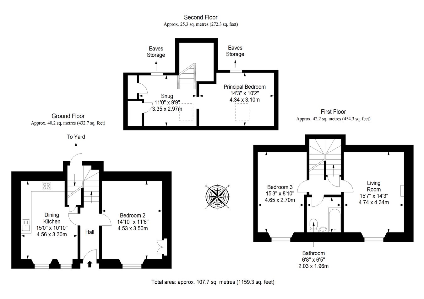 Heron Cottage, 46, George Street, Anstruther floorplan