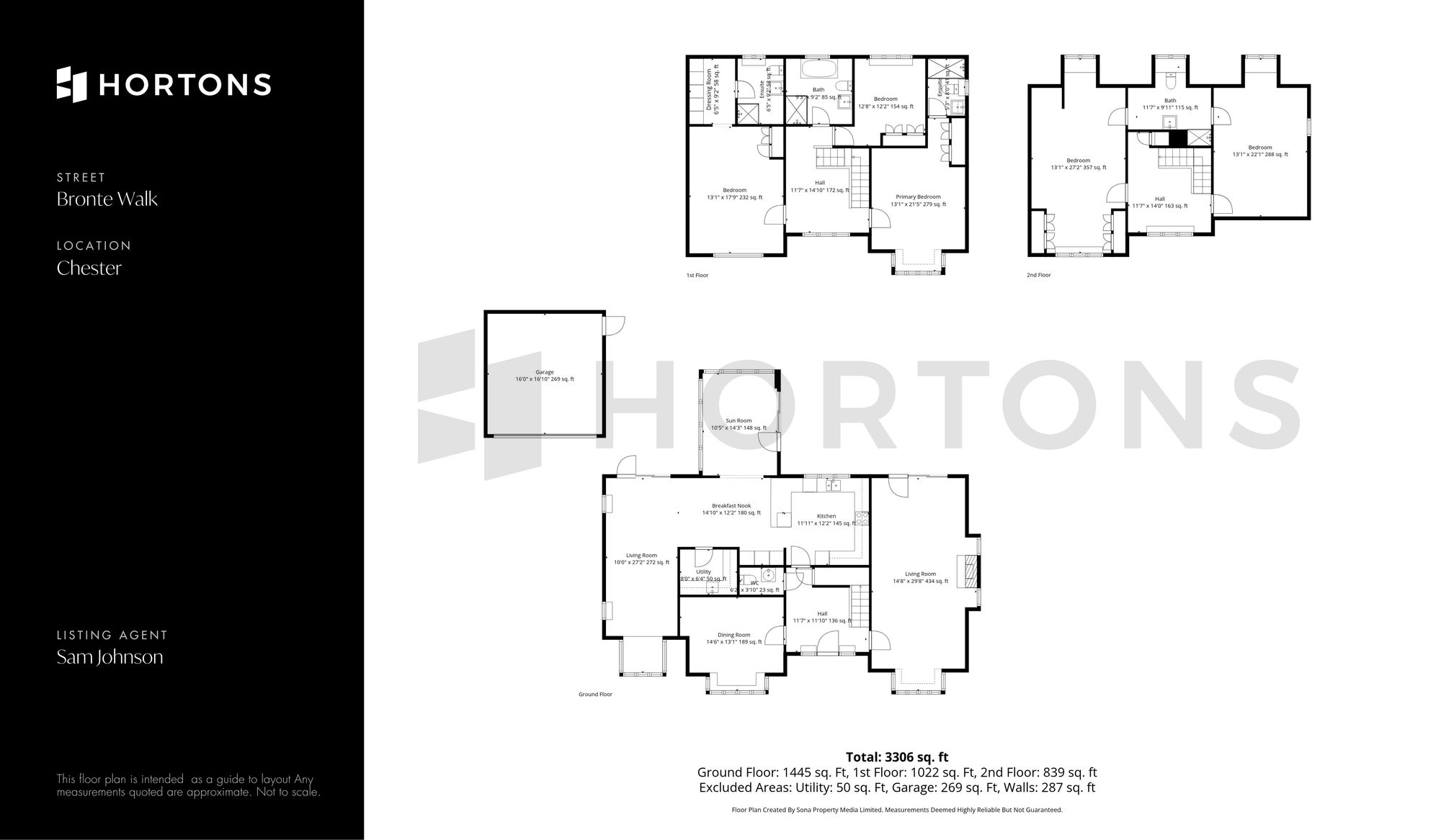 8 Bronte Walk, Chester floorplan