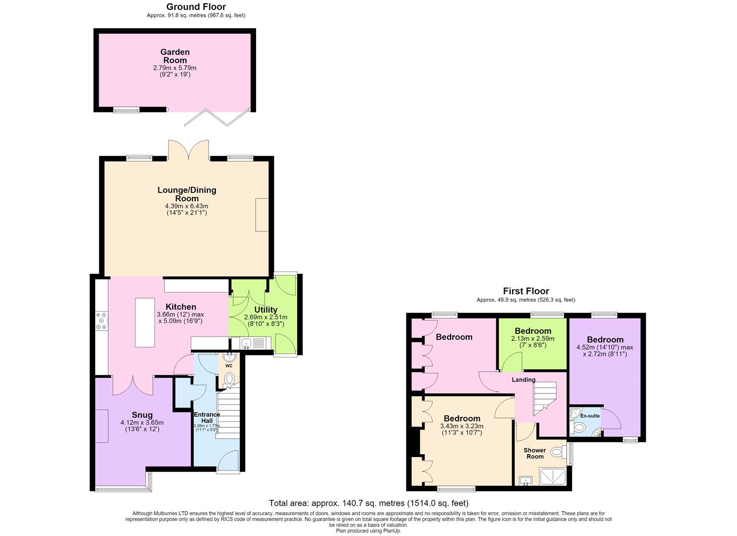 Clovelly, Grosvenor Terrace, Hemel Hempstead floorplan