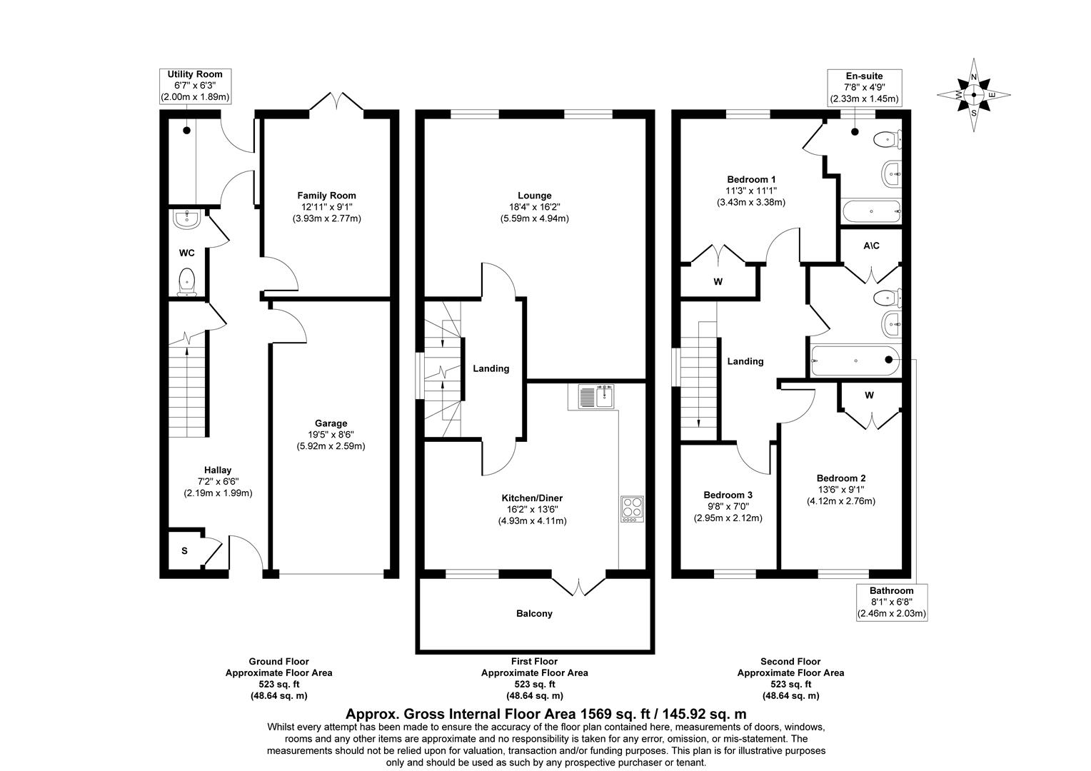 128, Parkway, Derby floorplan