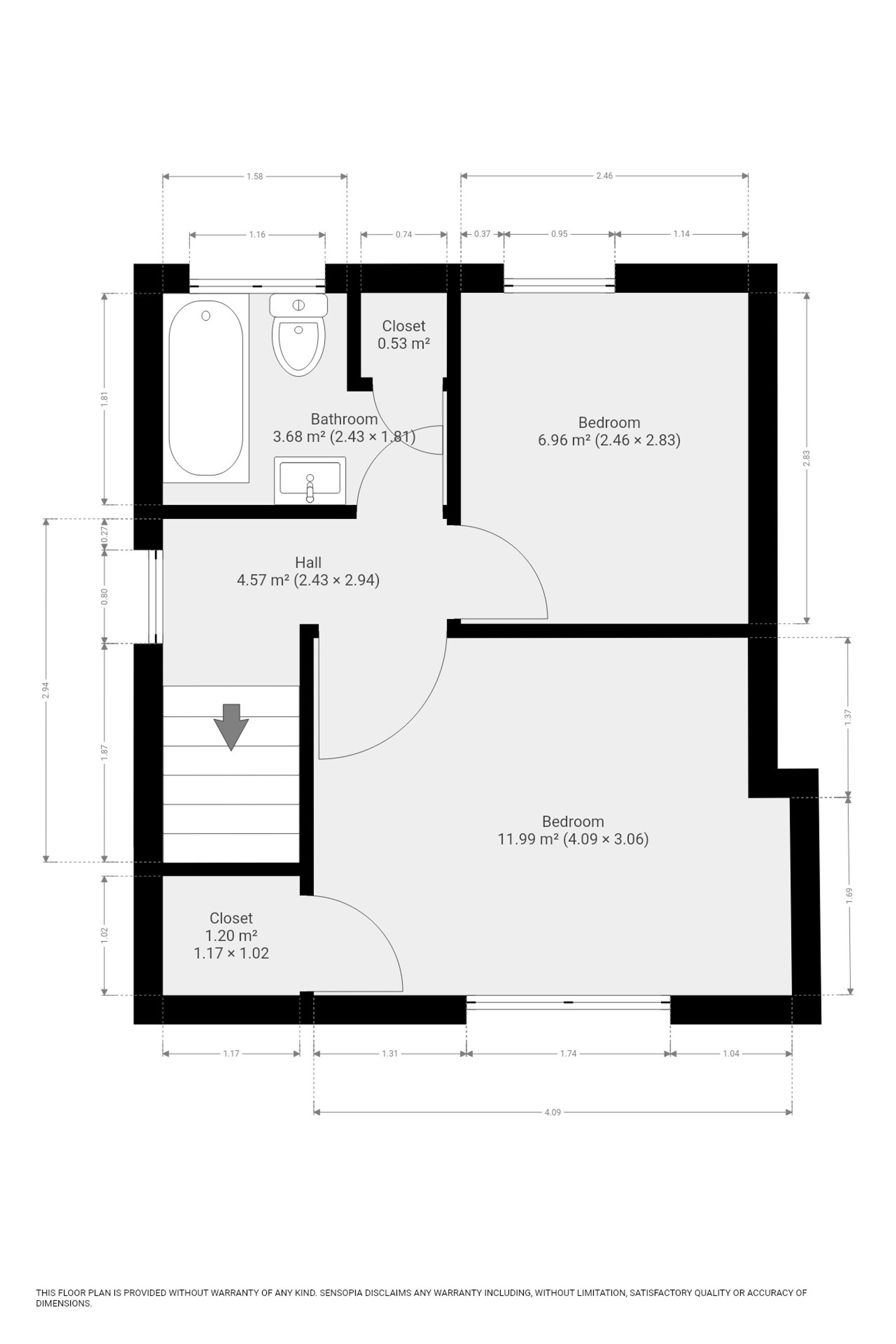 7 Newbiggen Lane, Durham floorplan