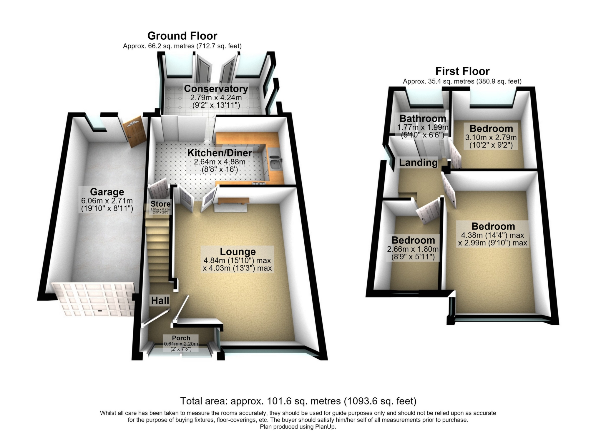 112, Frederick Street, Denton floorplan