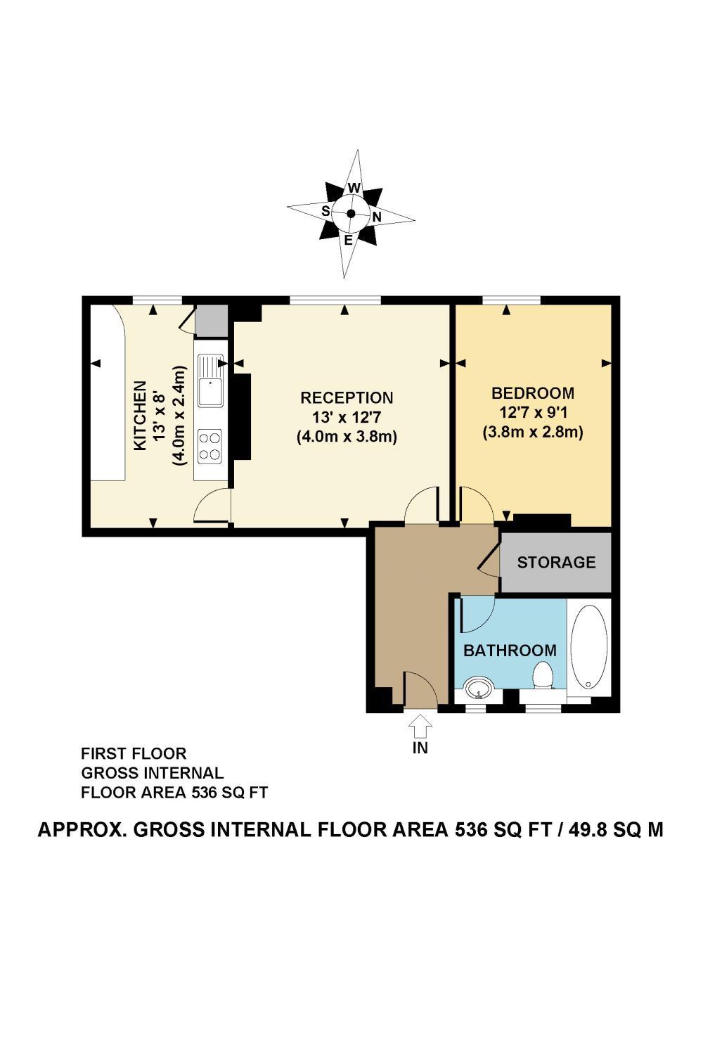 1 Bedrooms Flat to rent in Phoenix Road, Kings Cross NW1