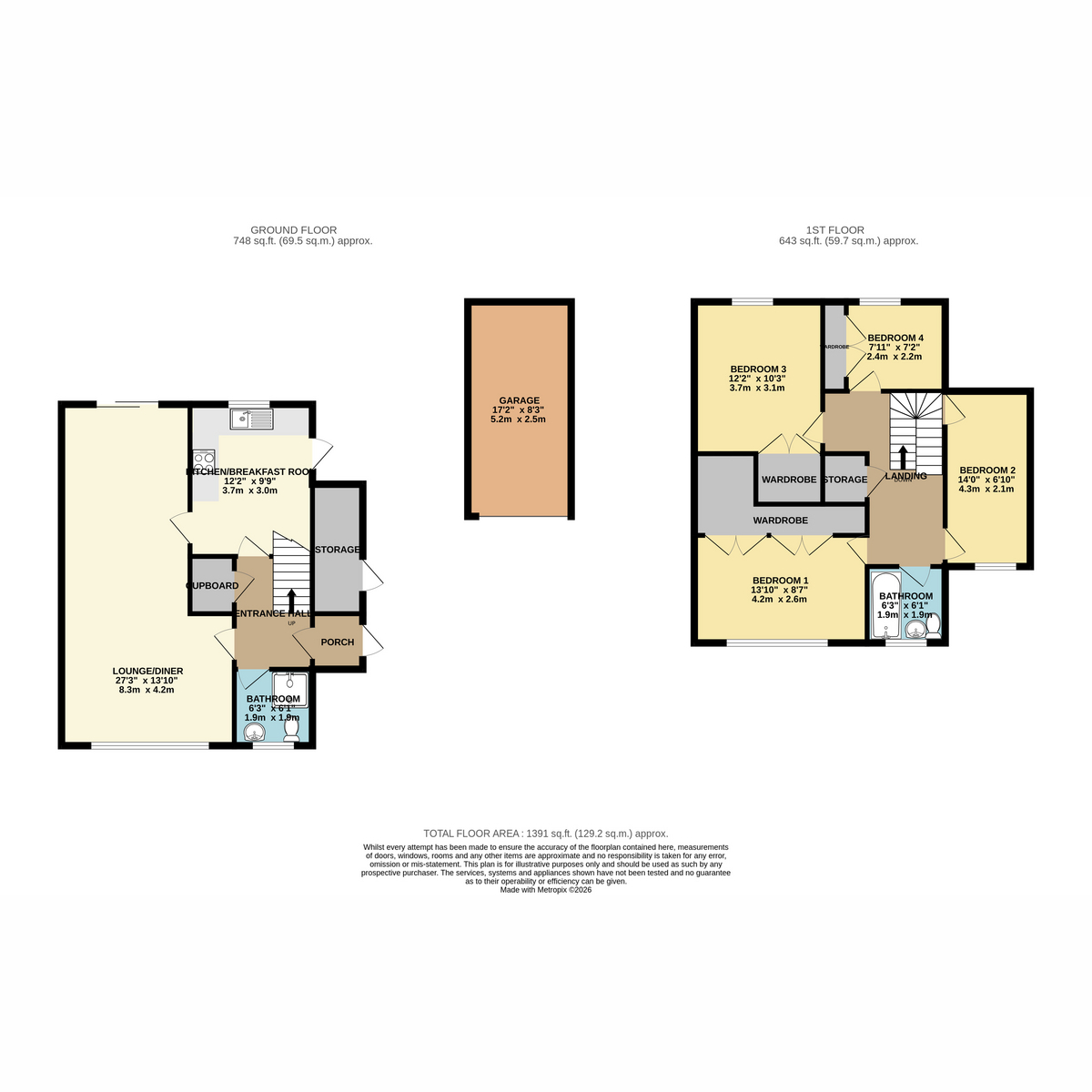 147, Carpenders Avenue, Watford floorplan