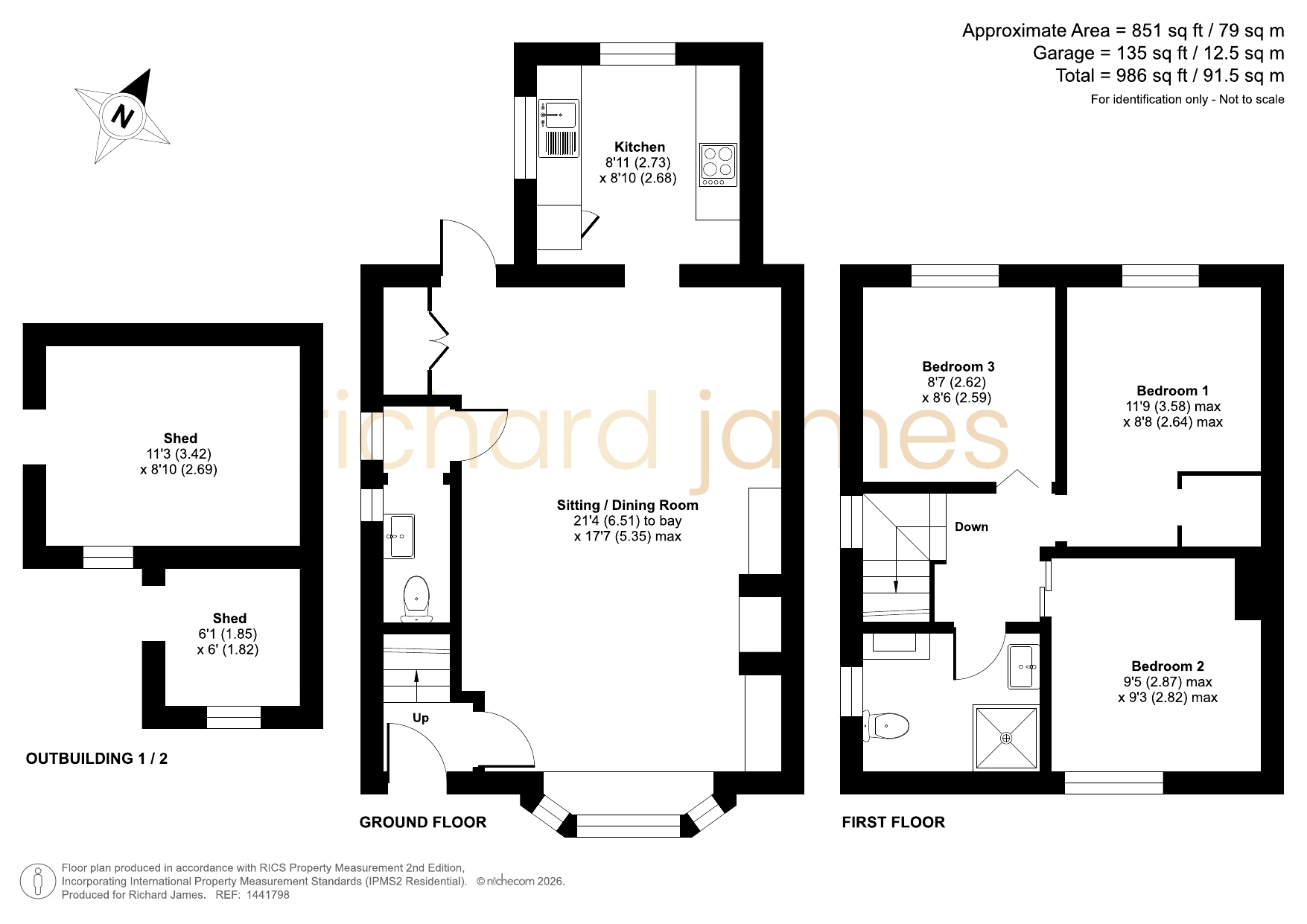 22, Station Road, Swindon floorplan