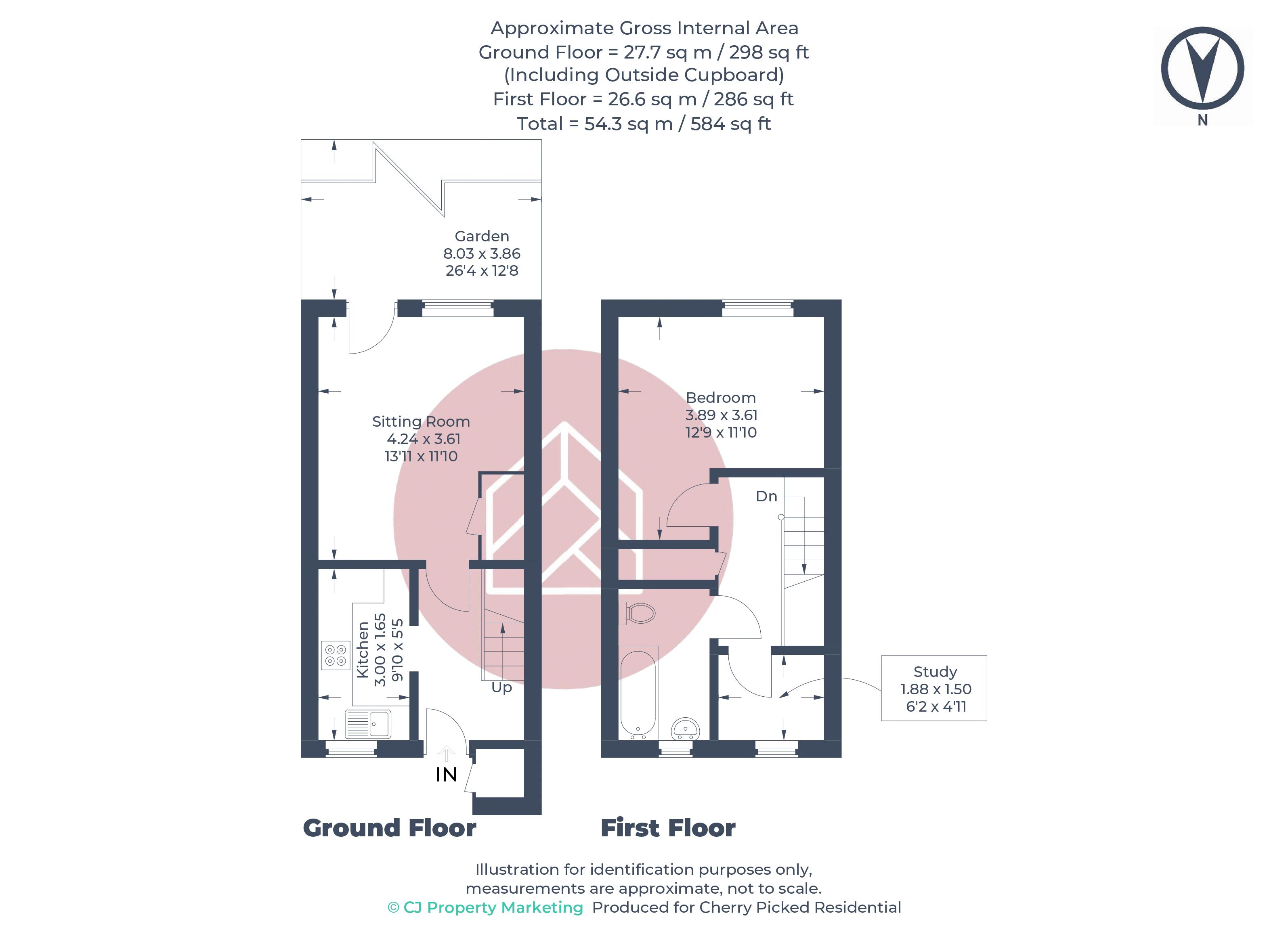 8, Wayfaring Close, Oxford floorplan