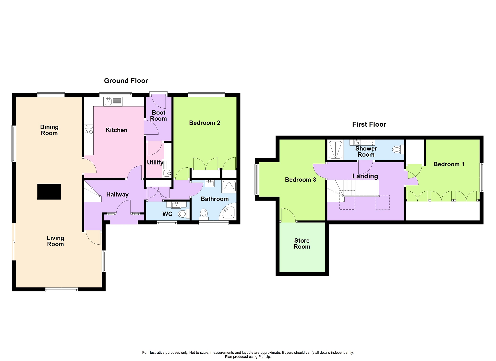 Trecelyn, Cefn Byrle Road, Coelbren floorplan