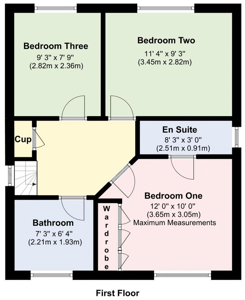 60, Winnham Drive, Fareham floorplan