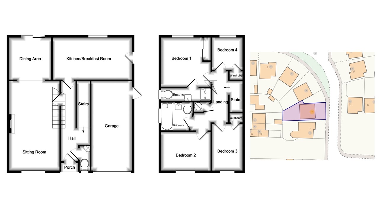 2, Alberta Drive, Surrey floorplan