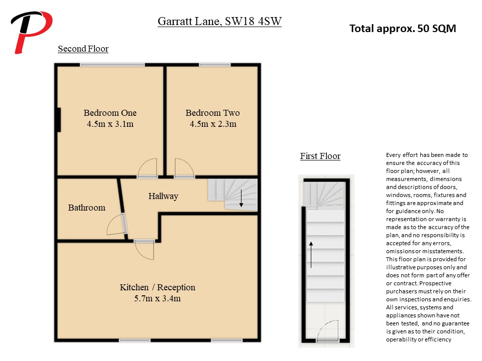 Garratt Lane, London floorplan