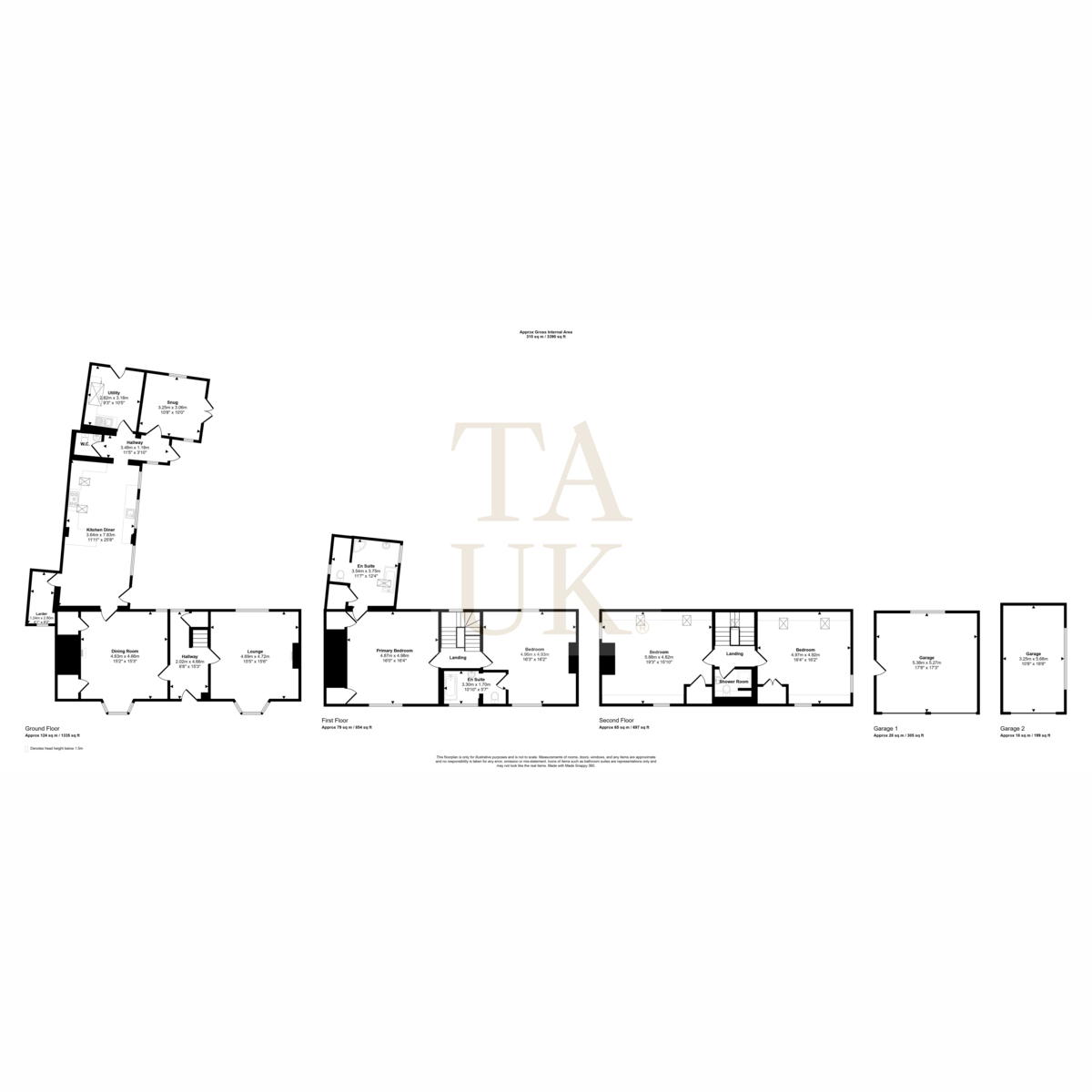 Rose Crown House, Cleobury Road, Bewdley floorplan
