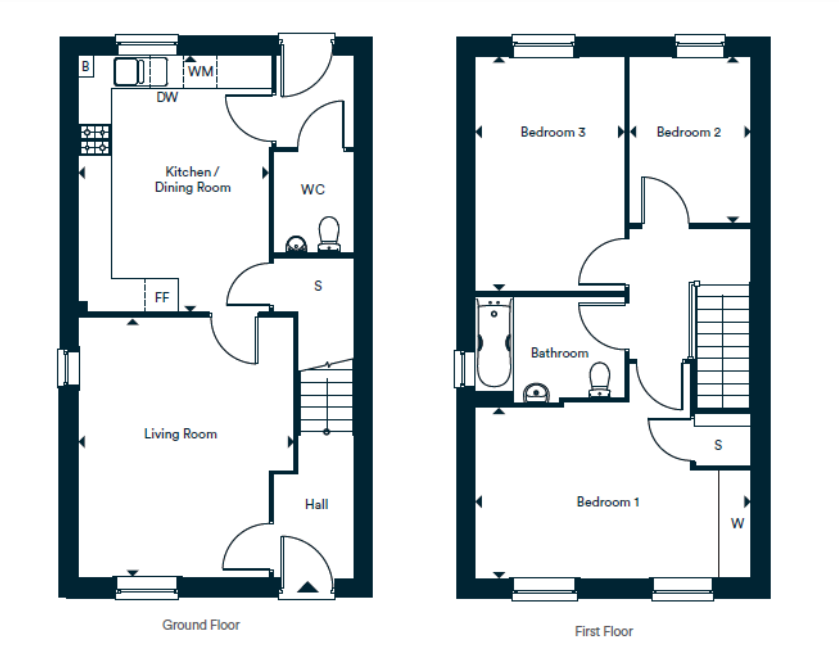 plot_260_75_share, Beagle Road, Cambridge floorplan
