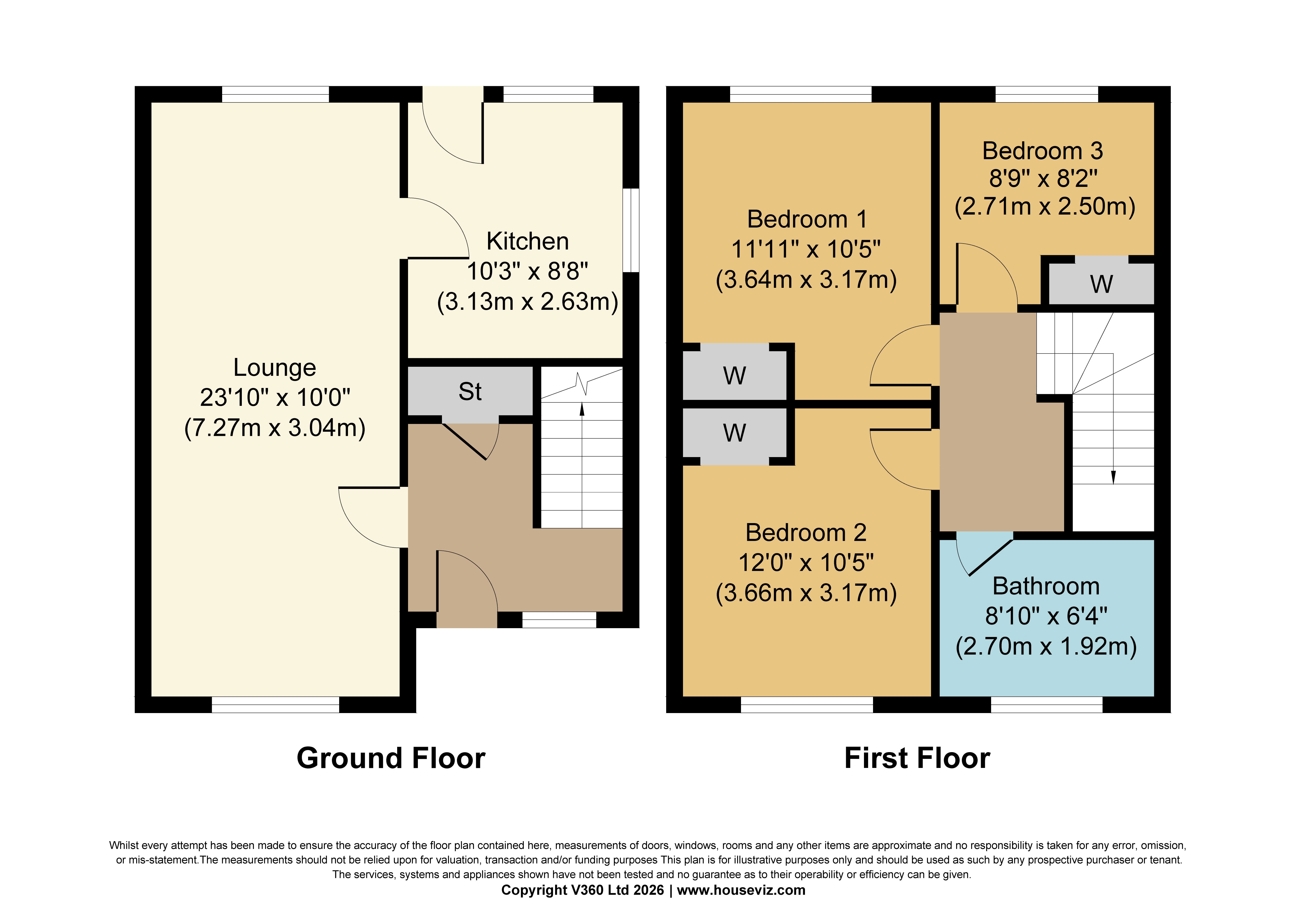 6, Ladywood, Clackmannan floorplan