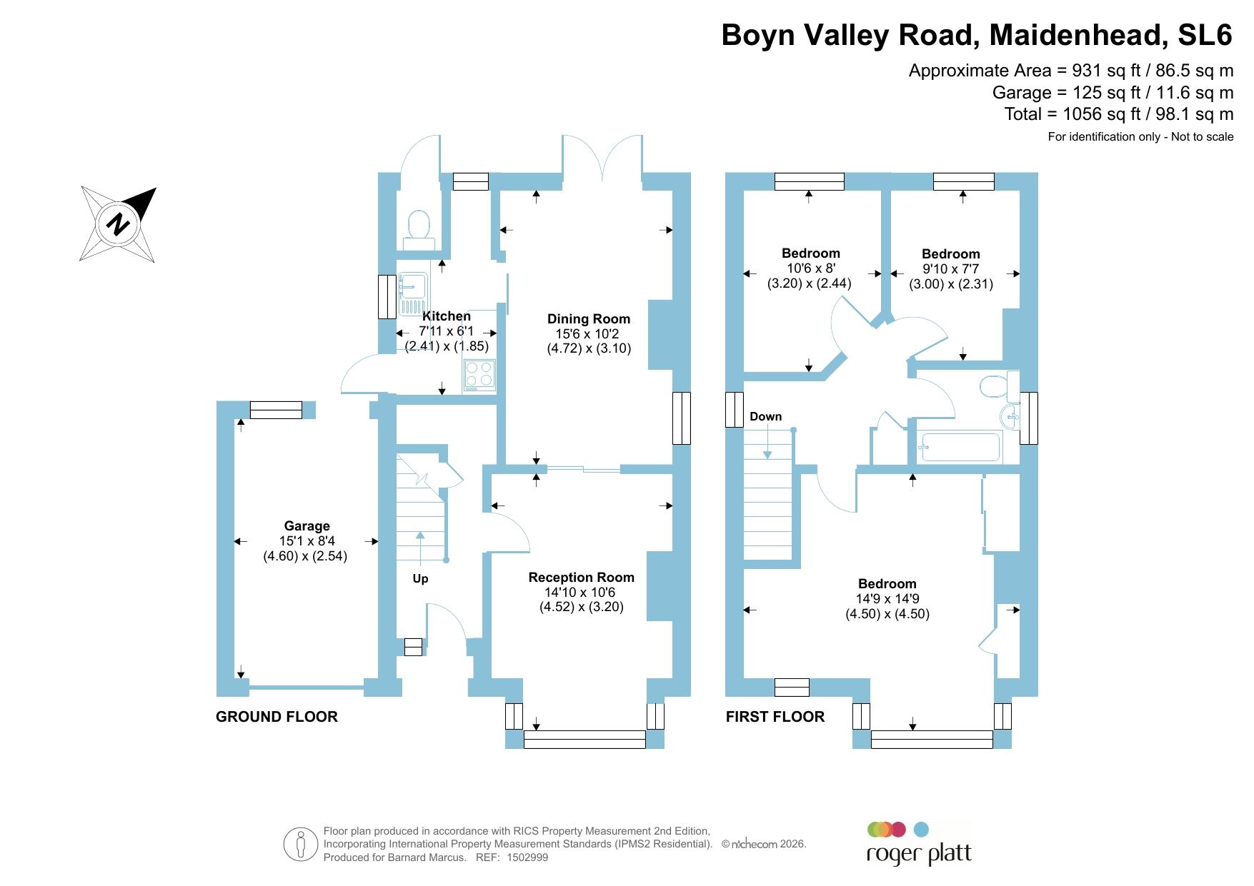 163, Boyn Valley Road, Maidenhead floorplan