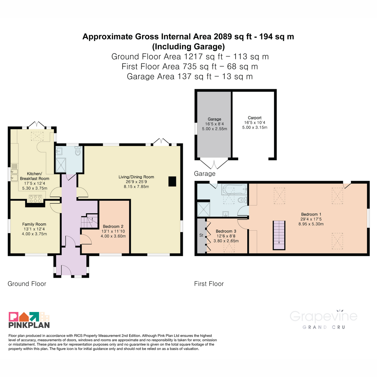 2, St. Patricks Avenue, Reading floorplan