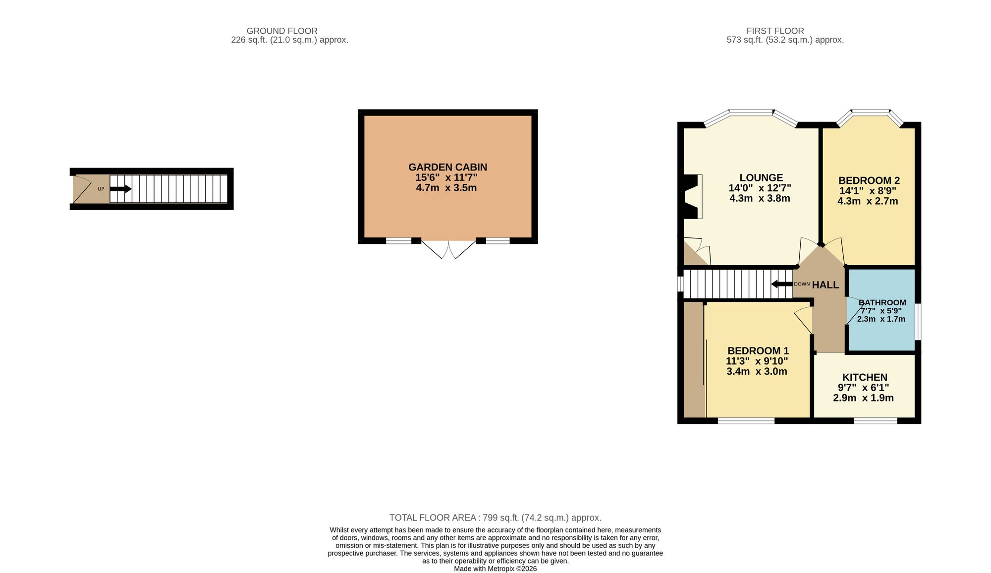 4a Rushmere Road, Bournemouth floorplan