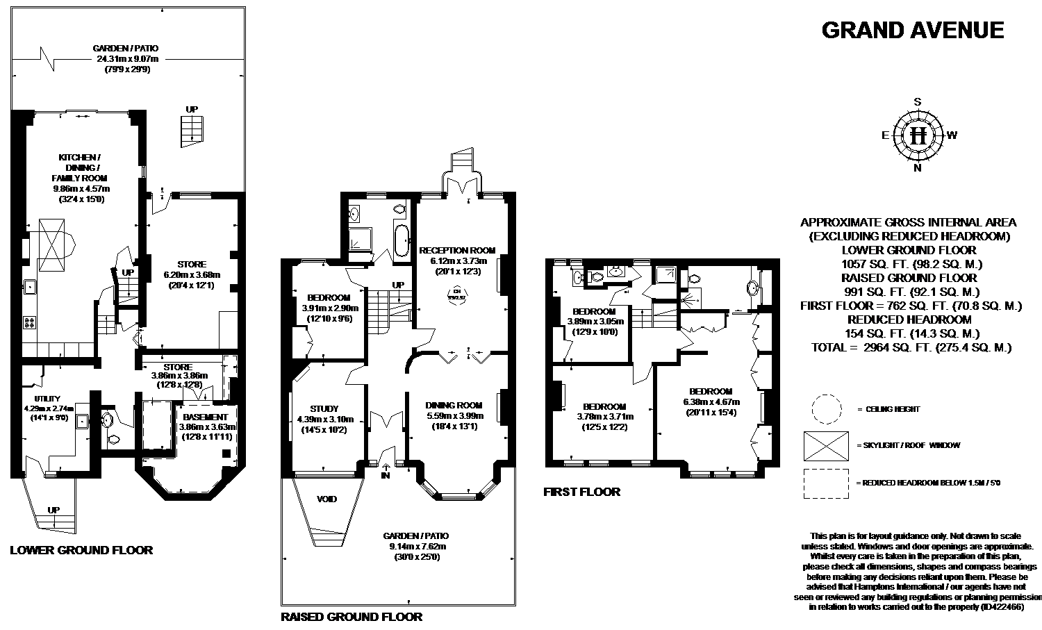 4 bed terraced house for sale in Grand Avenue, London N10 Zoopla