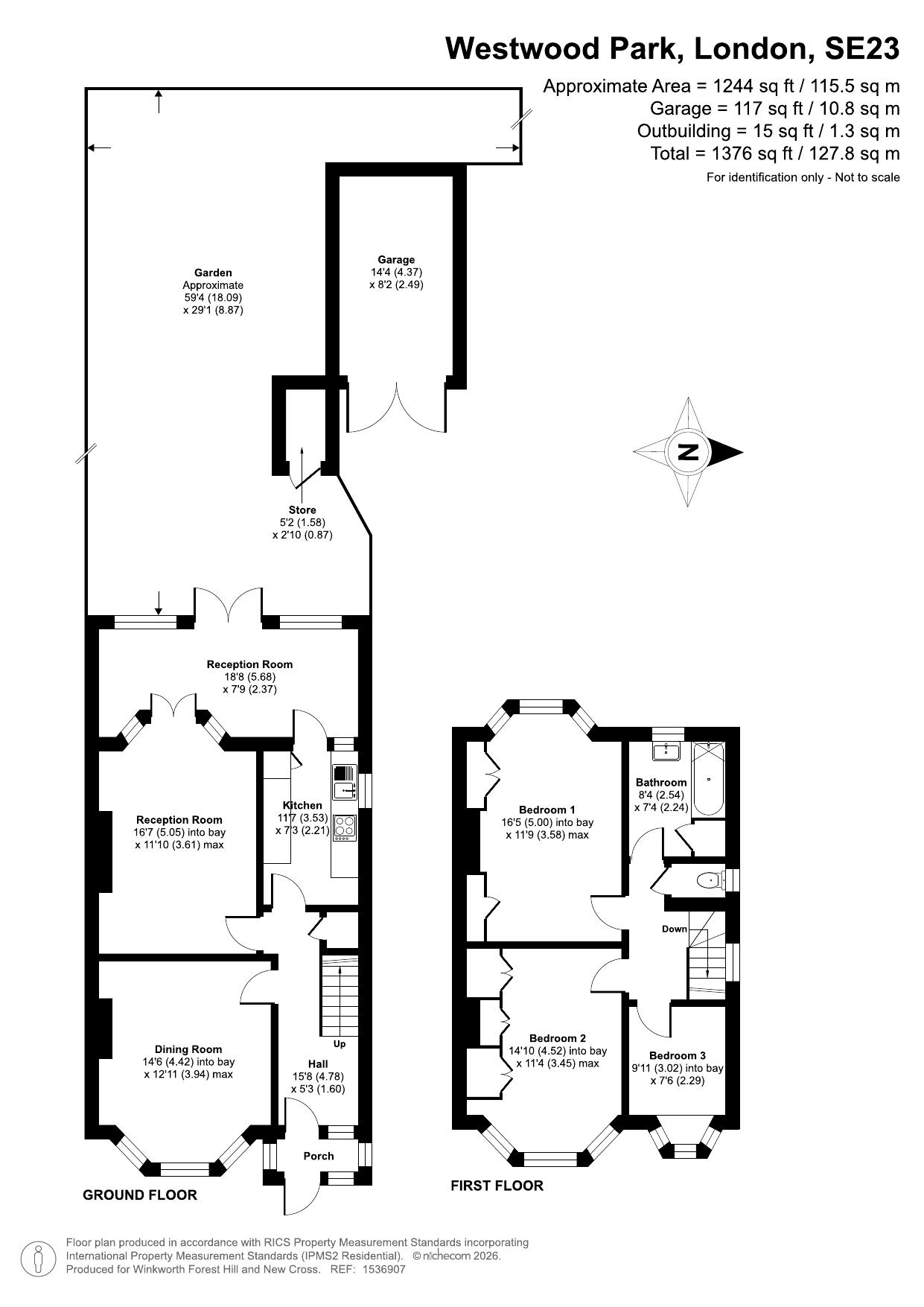 Westwood Park, London floorplan