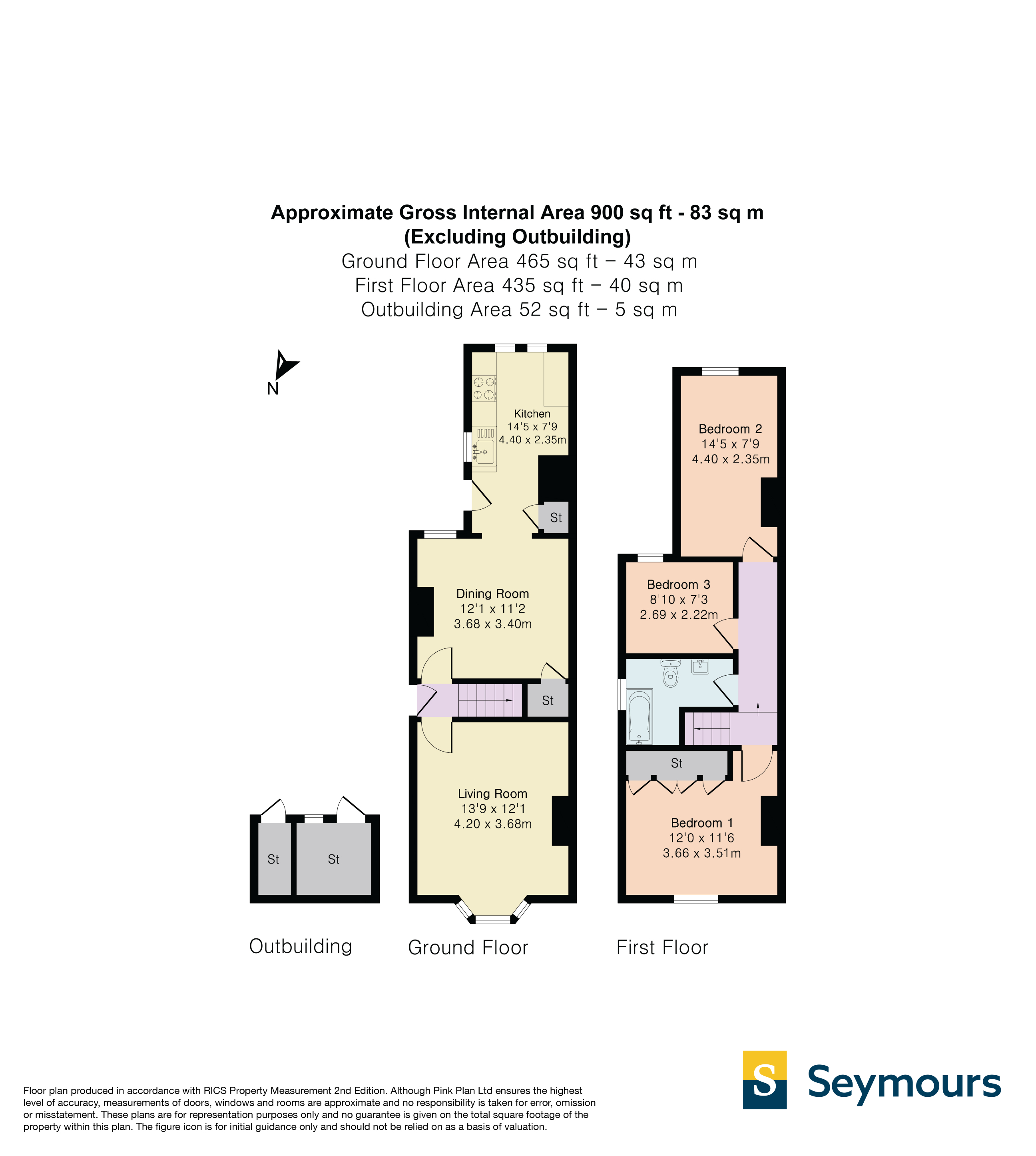 George Road, Surrey floorplan