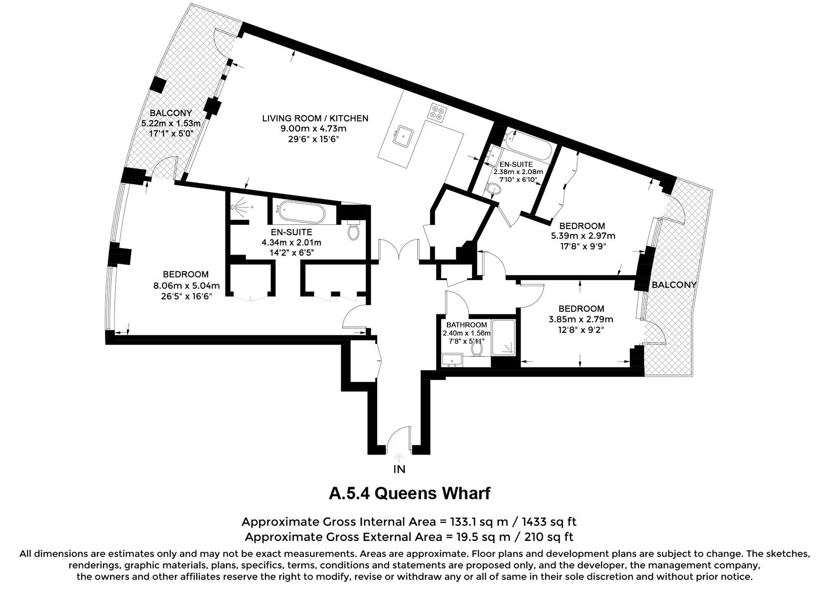 3 Bedrooms Flat to rent in Queen's Wharf, 2 Crisp Road W6