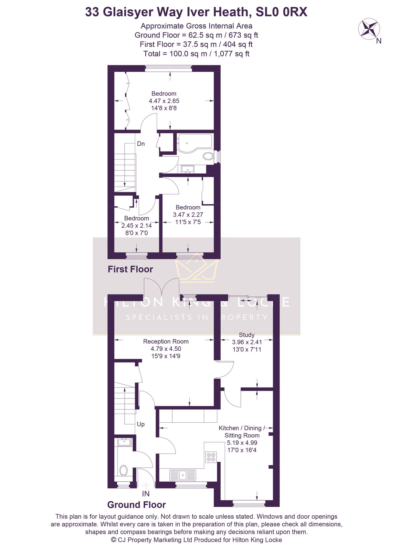 33, Glaisyer Way, IVER floorplan