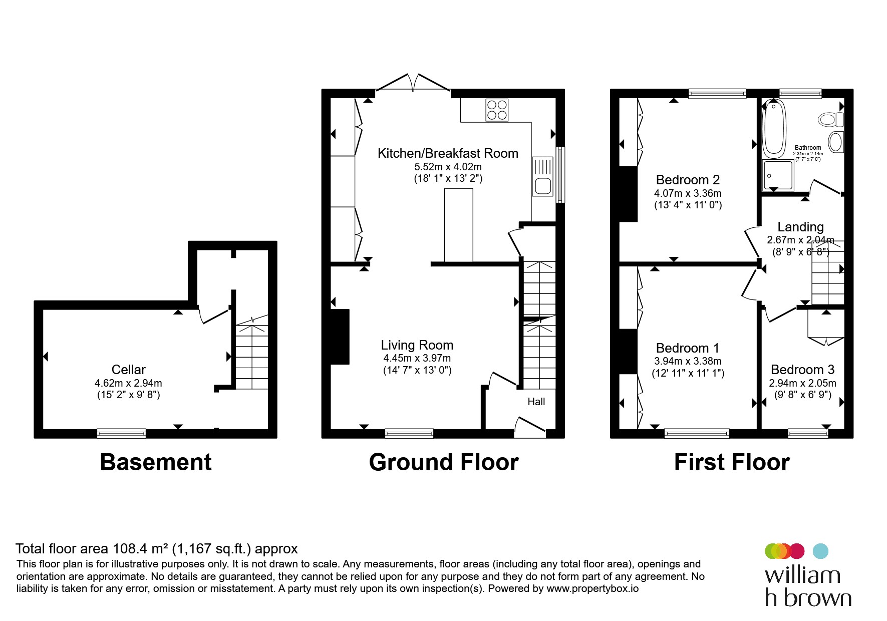 20, Cross Ryecroft Street, Ossett floorplan