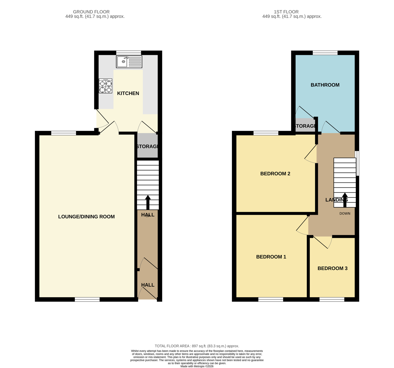29, Meadow Street, Port Talbot floorplan
