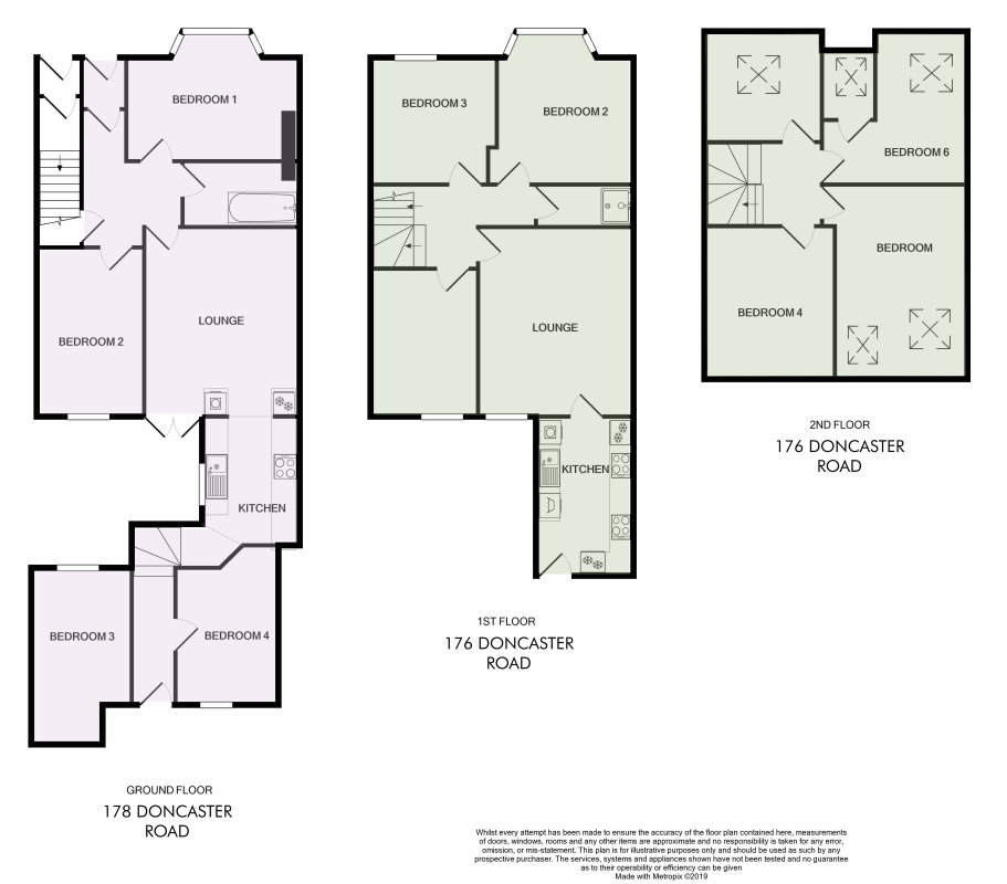 178, Doncaster Road, Newcastle floorplan
