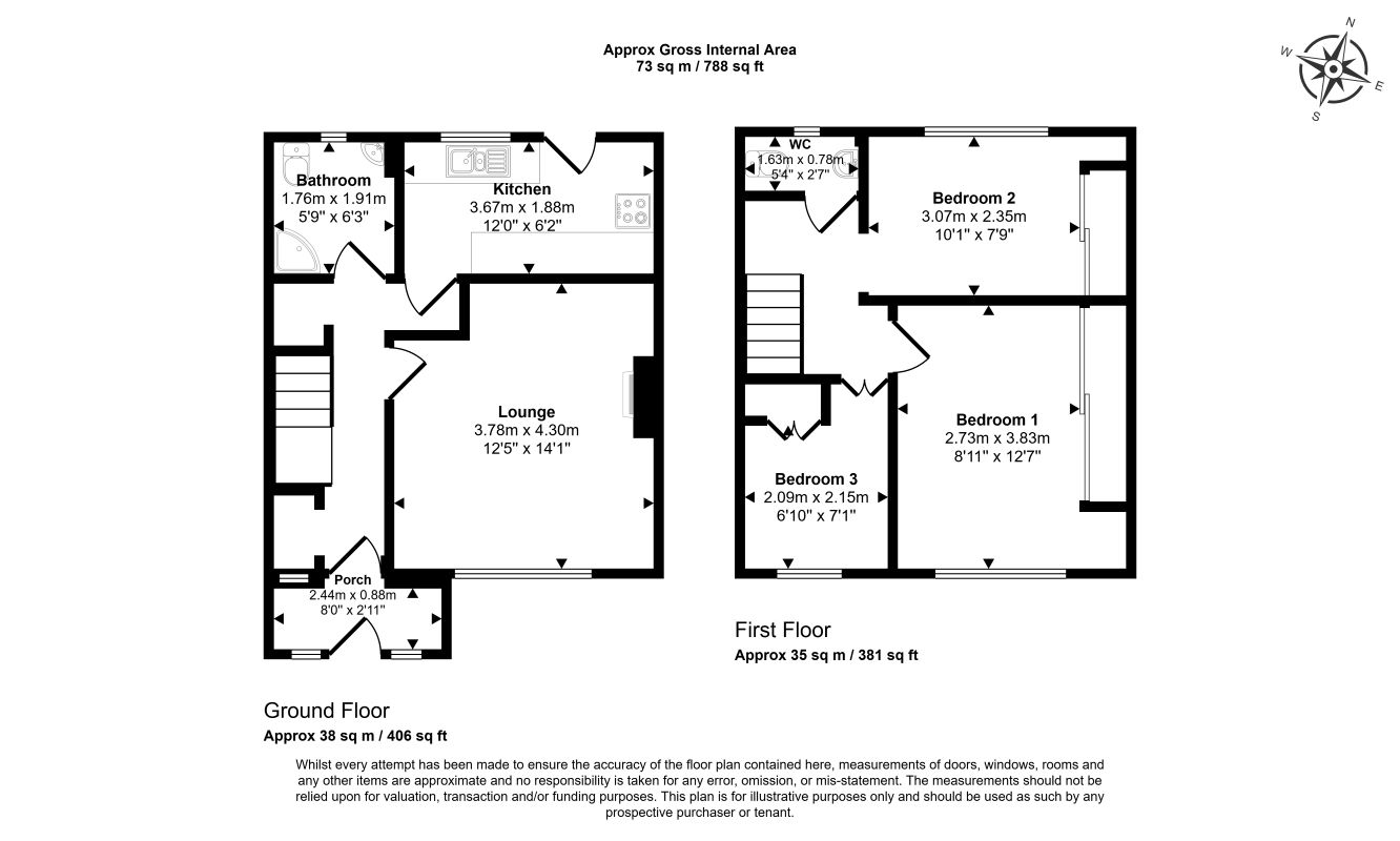 55, Brennan Road, Tilbury floorplan