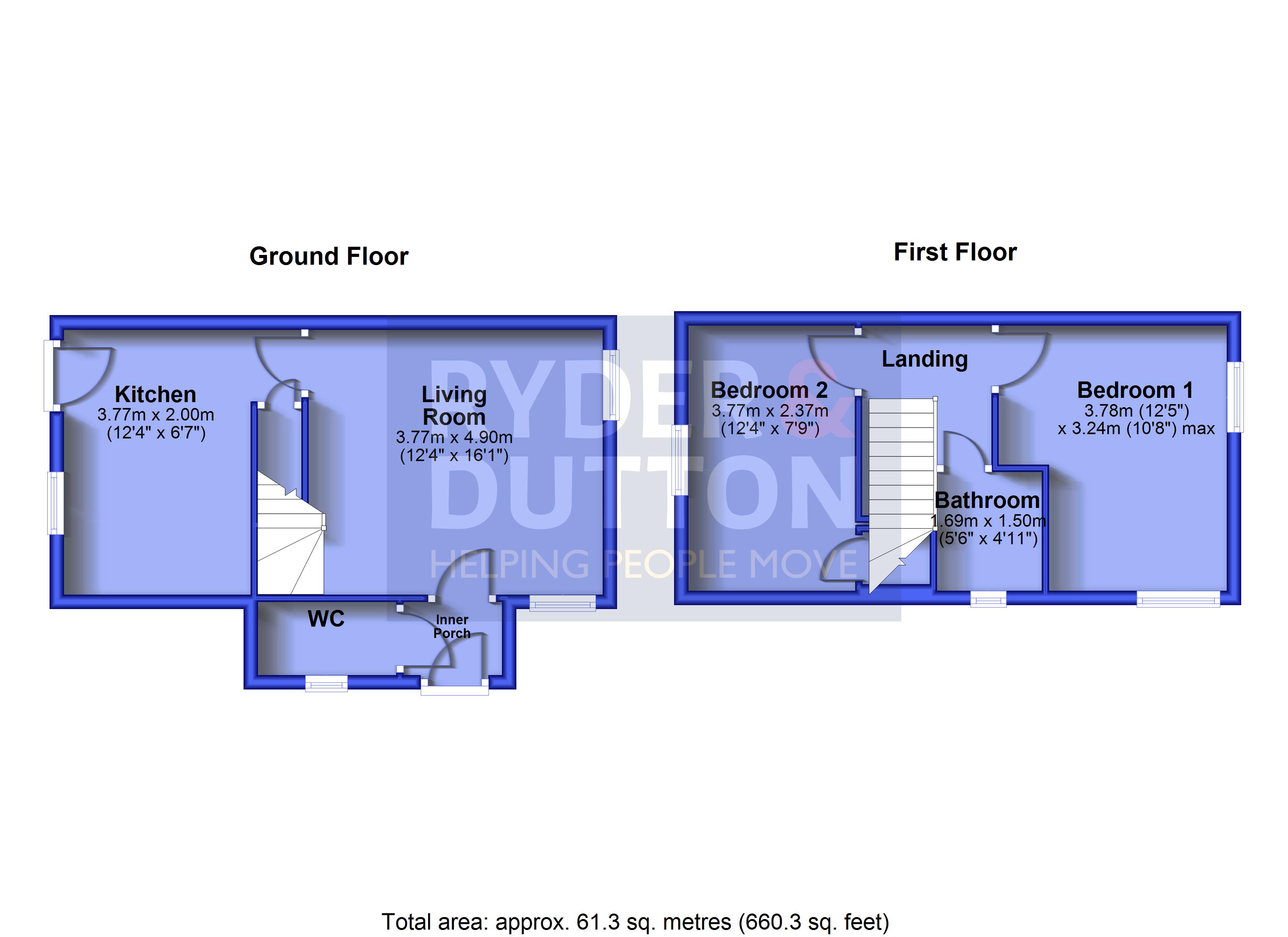 10, Printer Drive, Rochdale floorplan