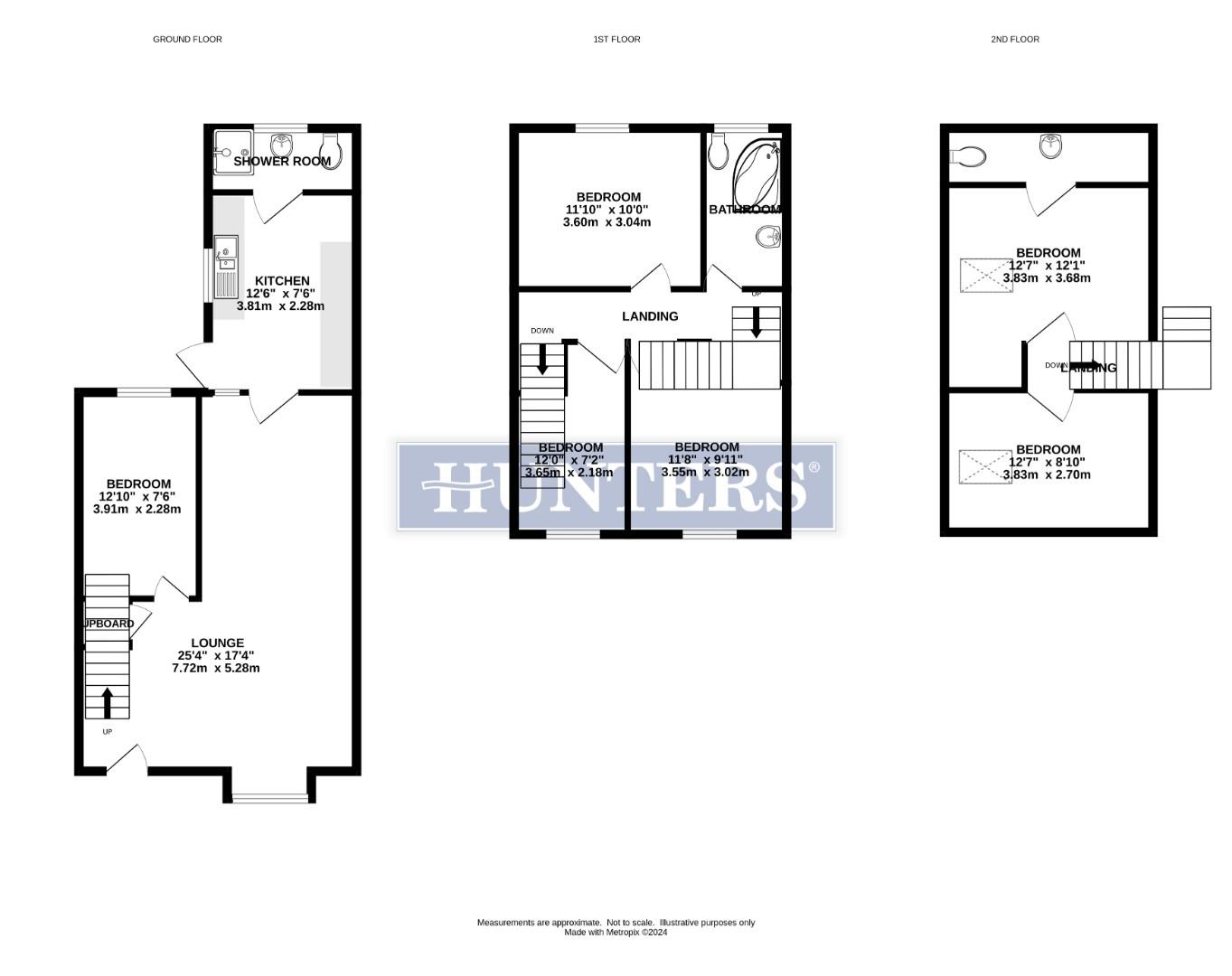 Whitley Wood Lane, Reading floorplan