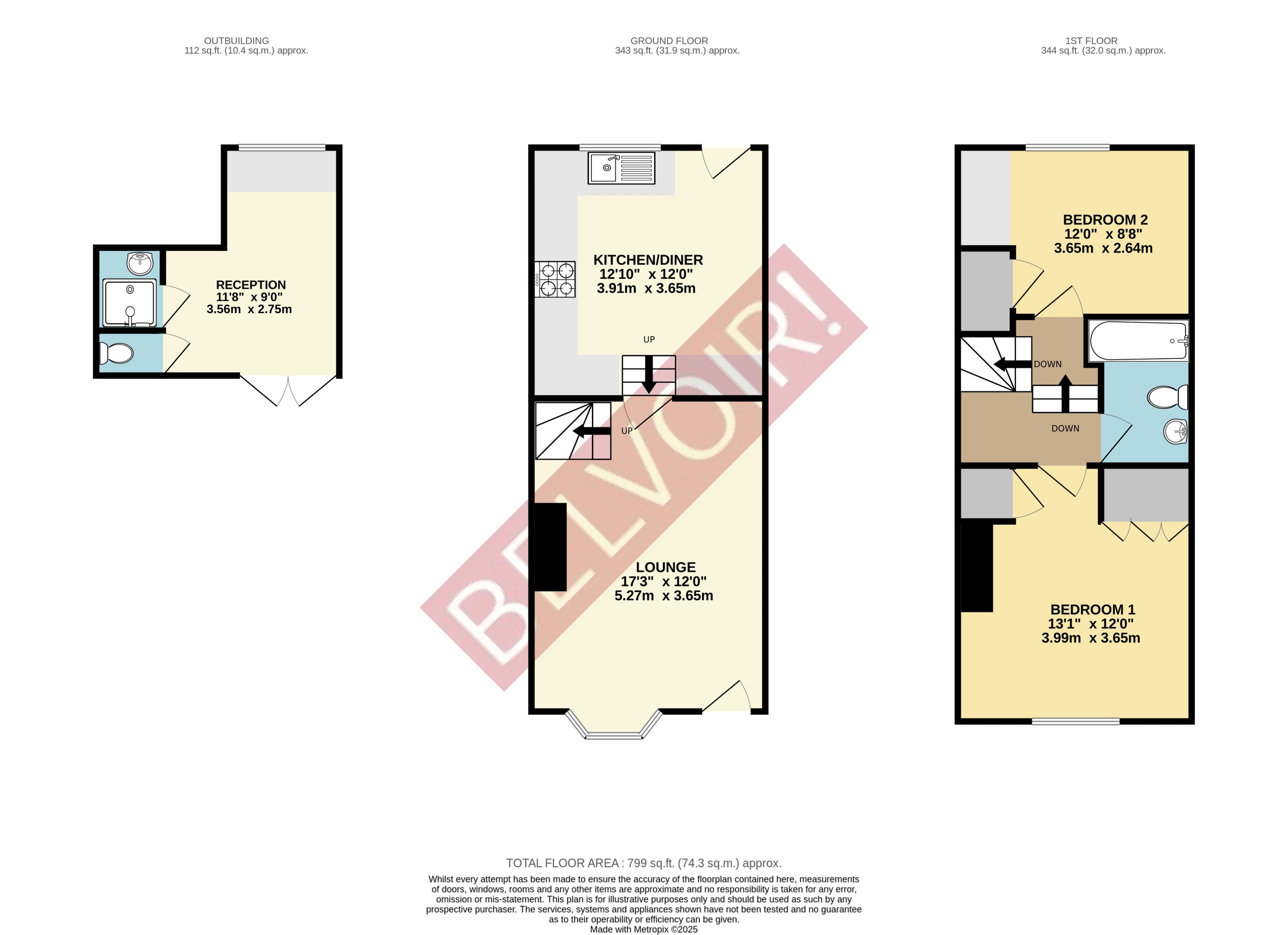 29, Church Street, Welwyn floorplan
