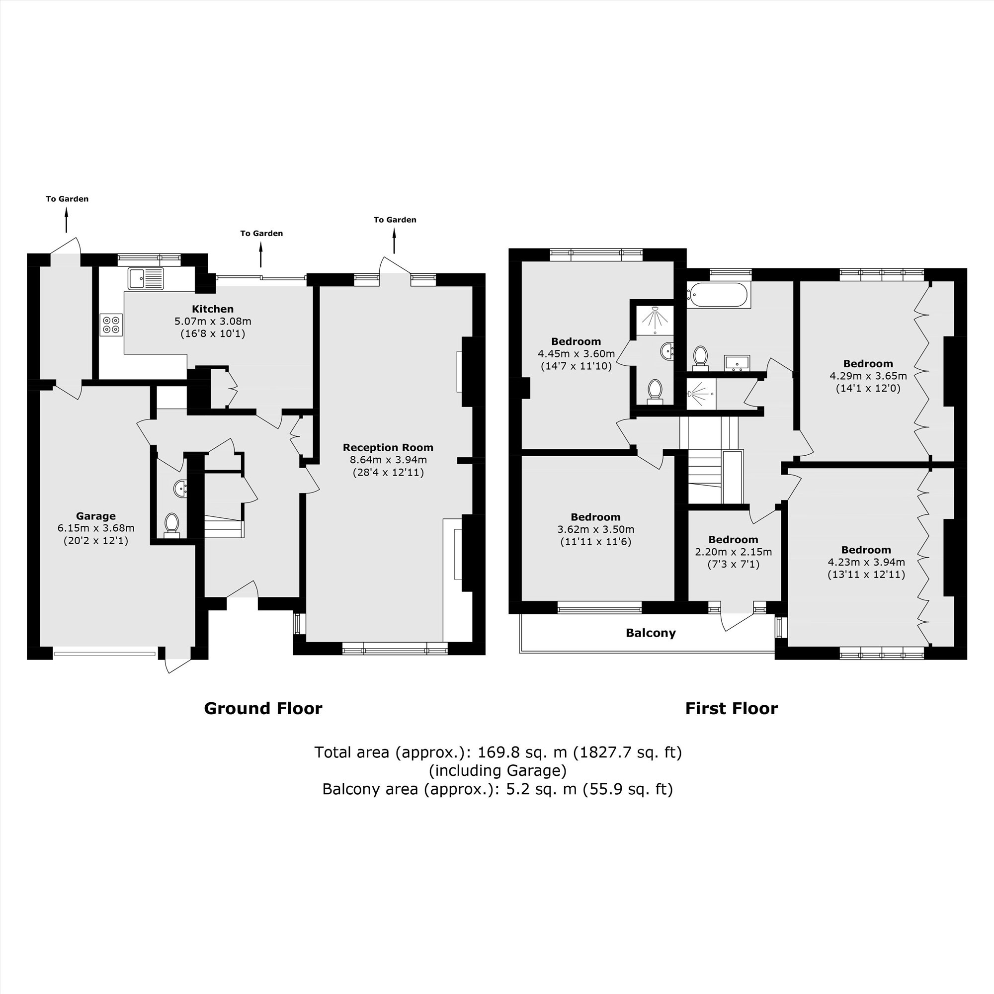 89, Ullswater Crescent, London floorplan