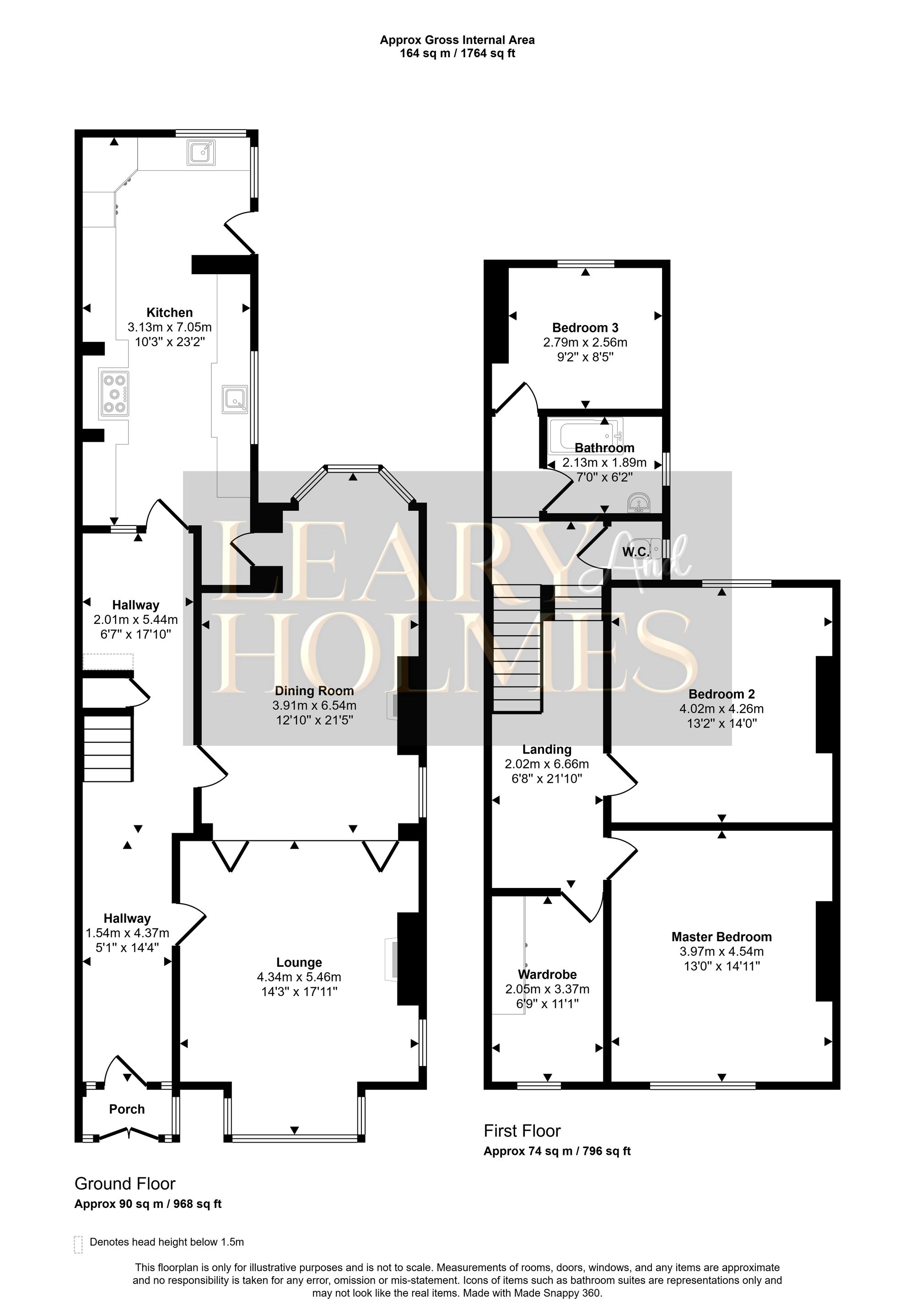 21 The Hawthorns, East Boldon floorplan