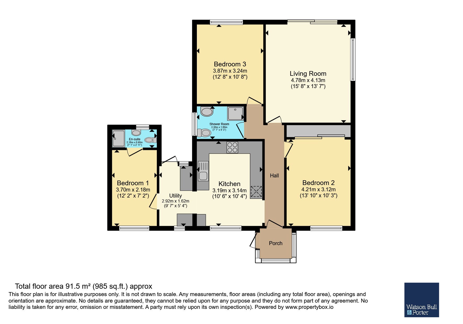 78, Hinton Road, Isle of Wight floorplan